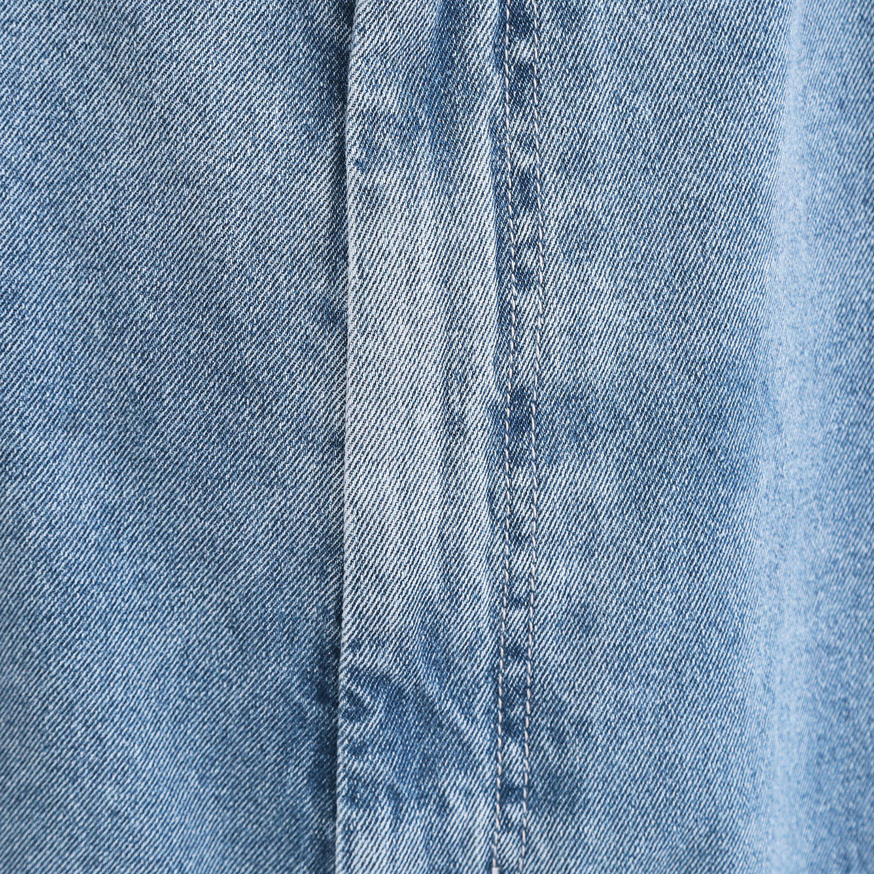 OPAQUE.CLIP「デニムサロペット【洗濯機ＯＫ】」|オールインワン|