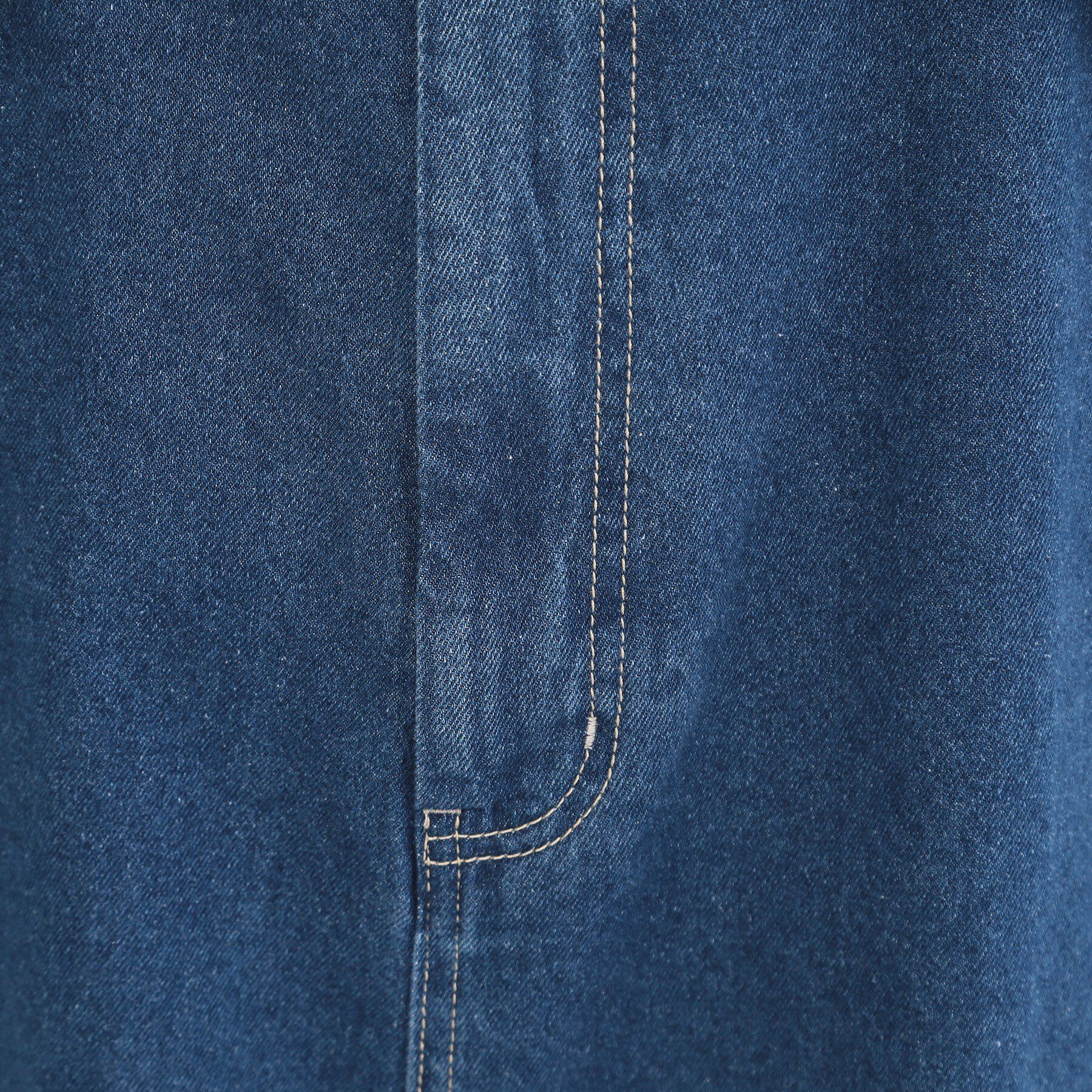 OPAQUE.CLIP「デニムサロペット【洗濯機ＯＫ】」|オールインワン|