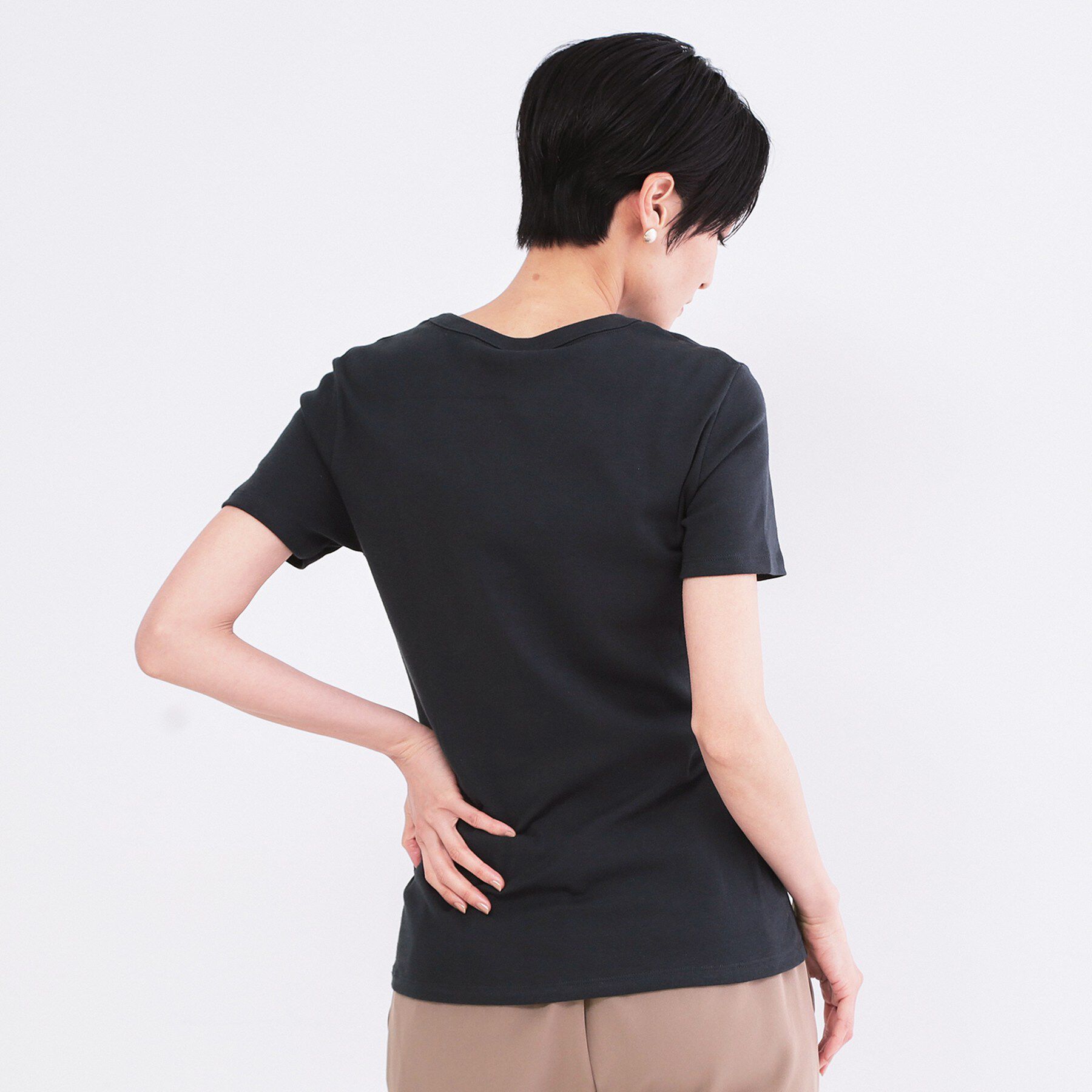 OPAQUE.CLIP「【PETIT BATEAU／プチバトー】クルーネック半袖Tシャツ」|Tシャツ・カットソー|