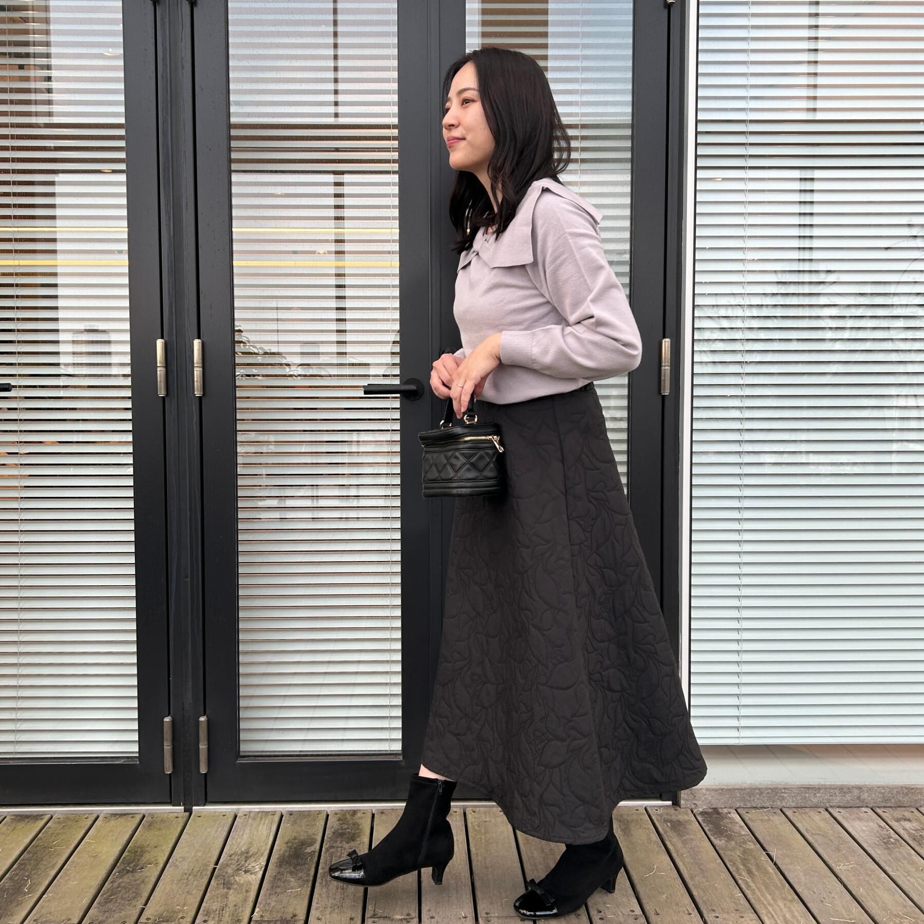 Couture broach「リボンカラーデザインニット」|ニット・セーター|