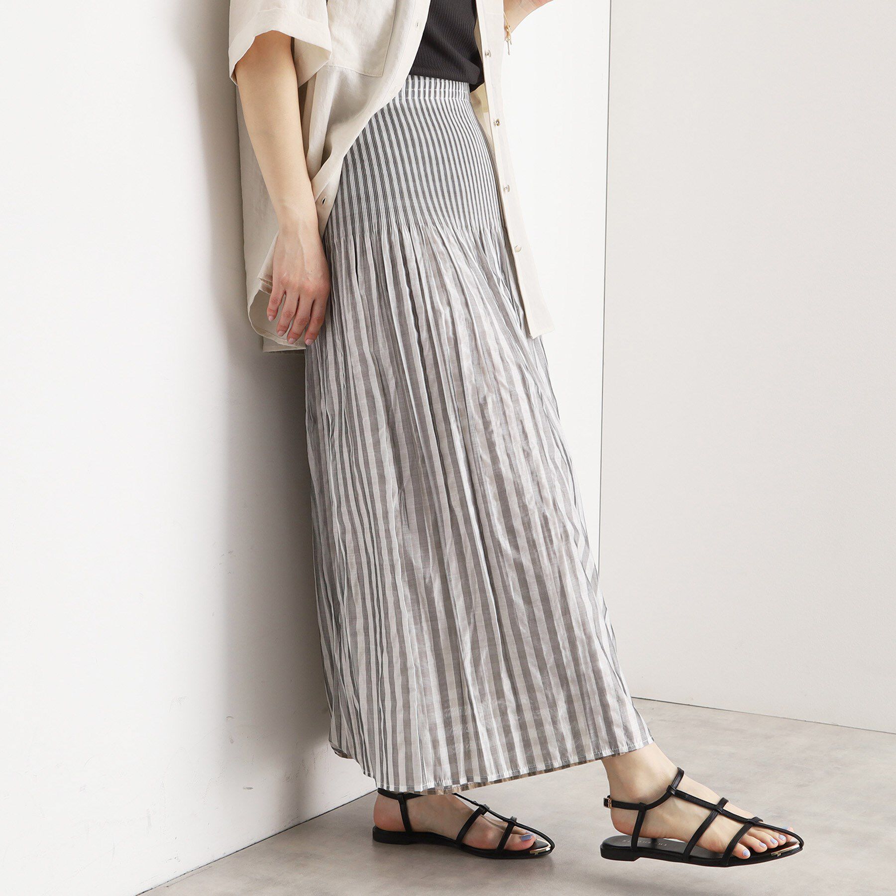 THE SHOP TK「リバーシブルスカート【洗える】」|スカート|