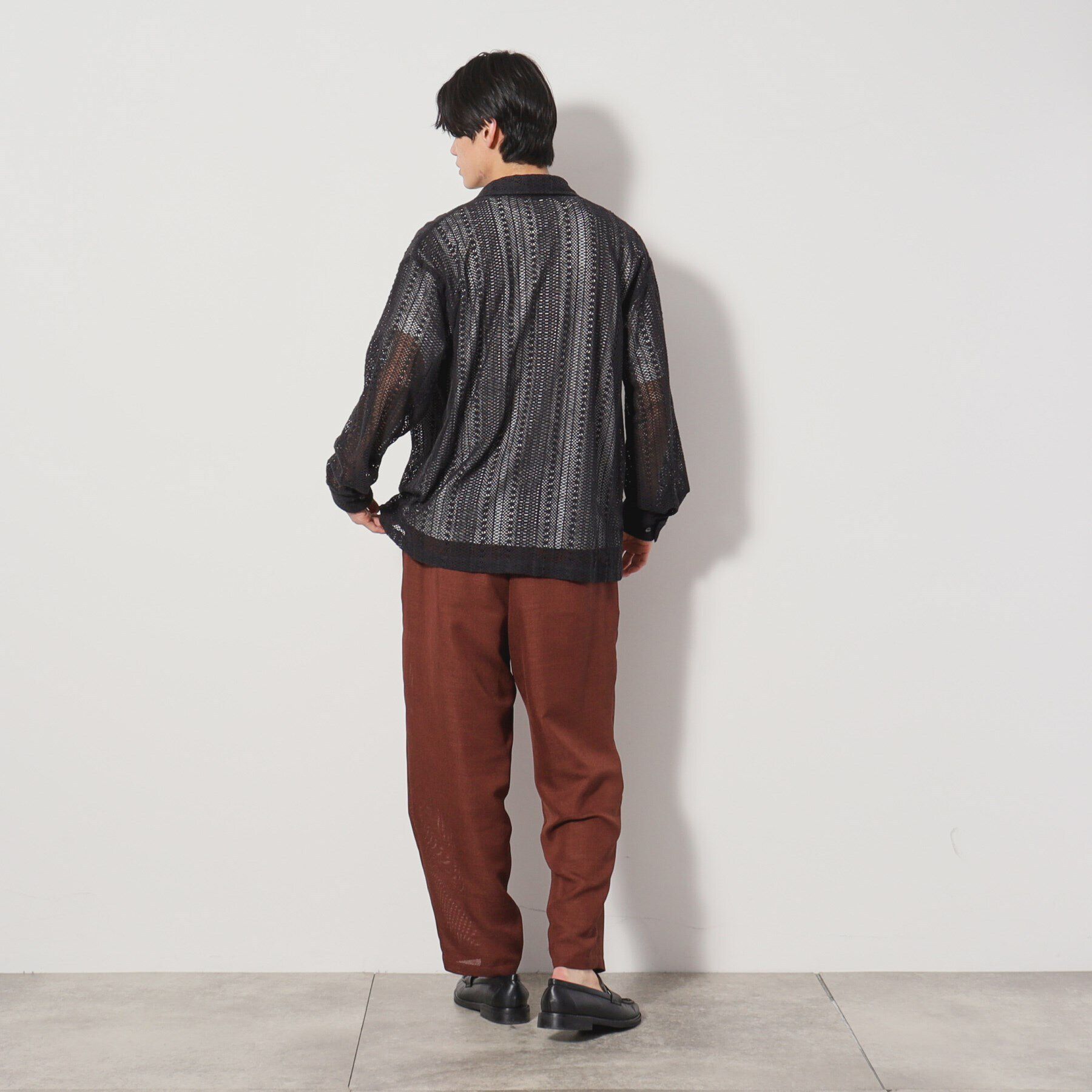 THE SHOP TK「レースシャツアンサンブル長袖シャツ・半袖Tシャツセットアイテム」|シャツ・ブラウス|