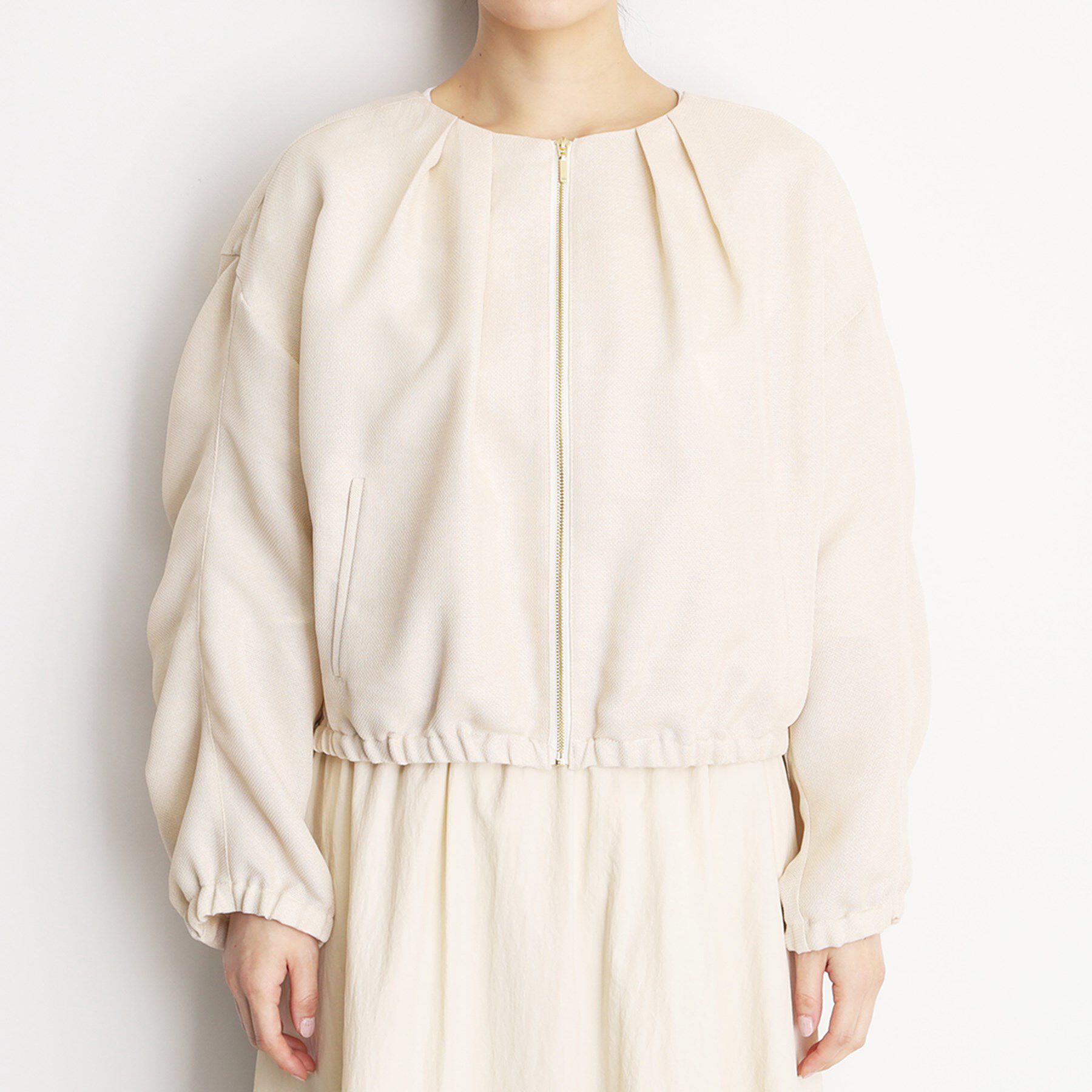 THE SHOP TK「パナマメッシュブルゾン【洗える】」|ブルゾン・スタジャン|