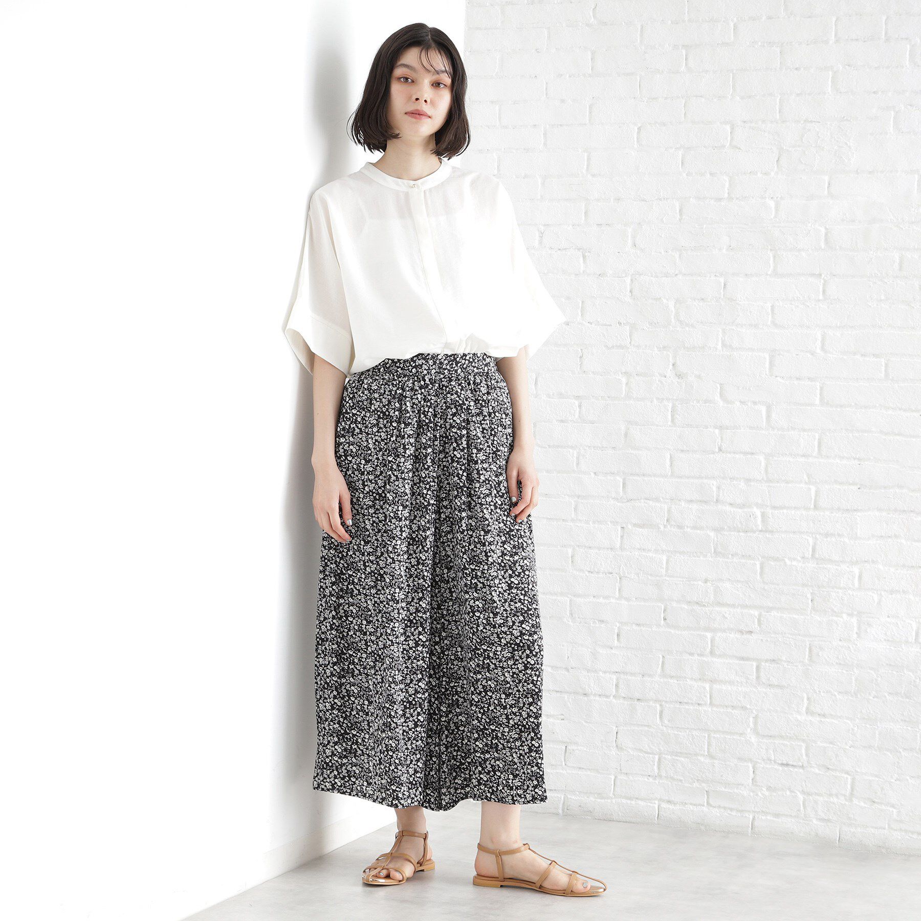 THE SHOP TK「ギャザースカーチョ【洗える/親子リンク】」|その他|