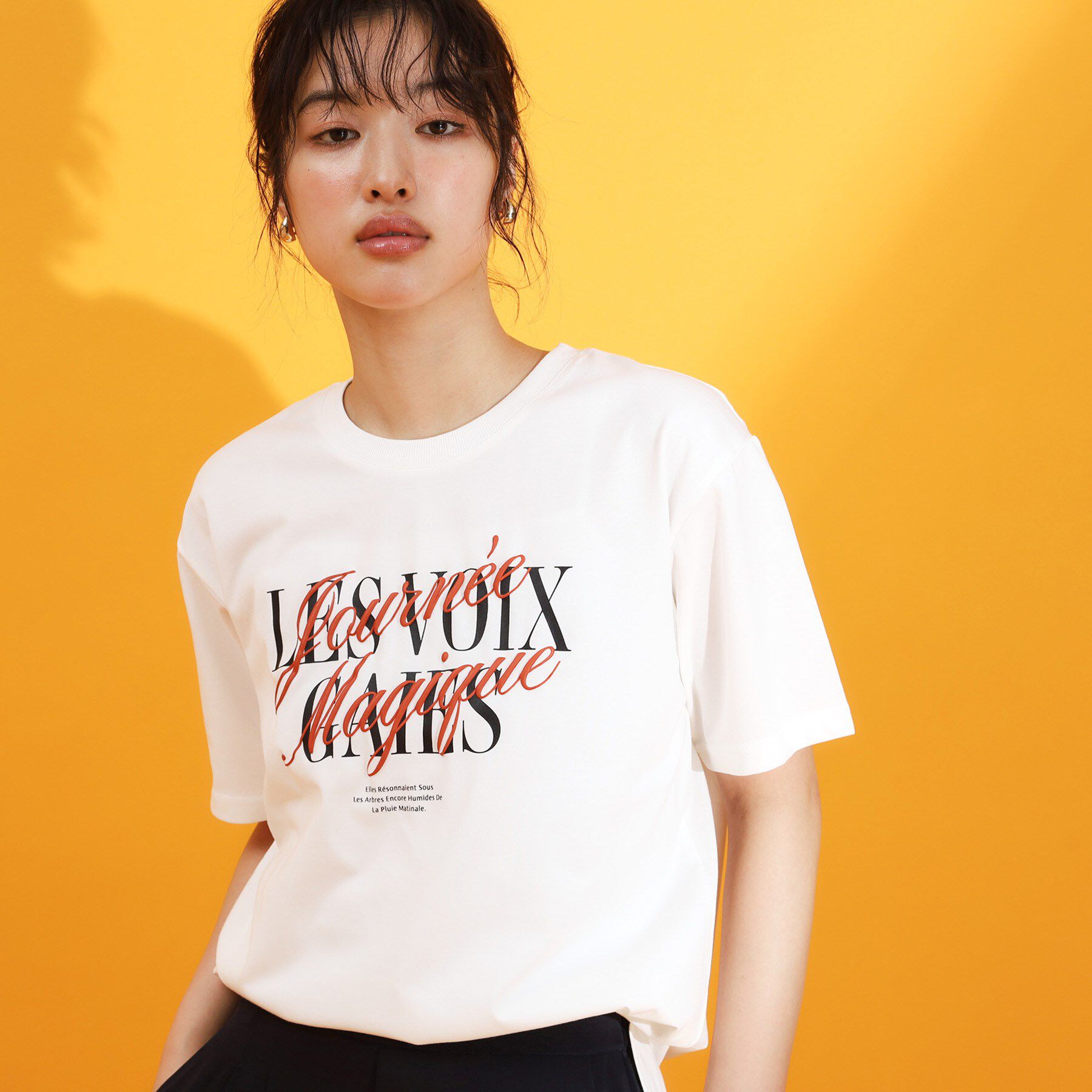 THE SHOP TK「フォトアソートTシャツ【接触冷感/UV/毛玉になりにくい/洗濯機OK】」|Tシャツ・カットソー|