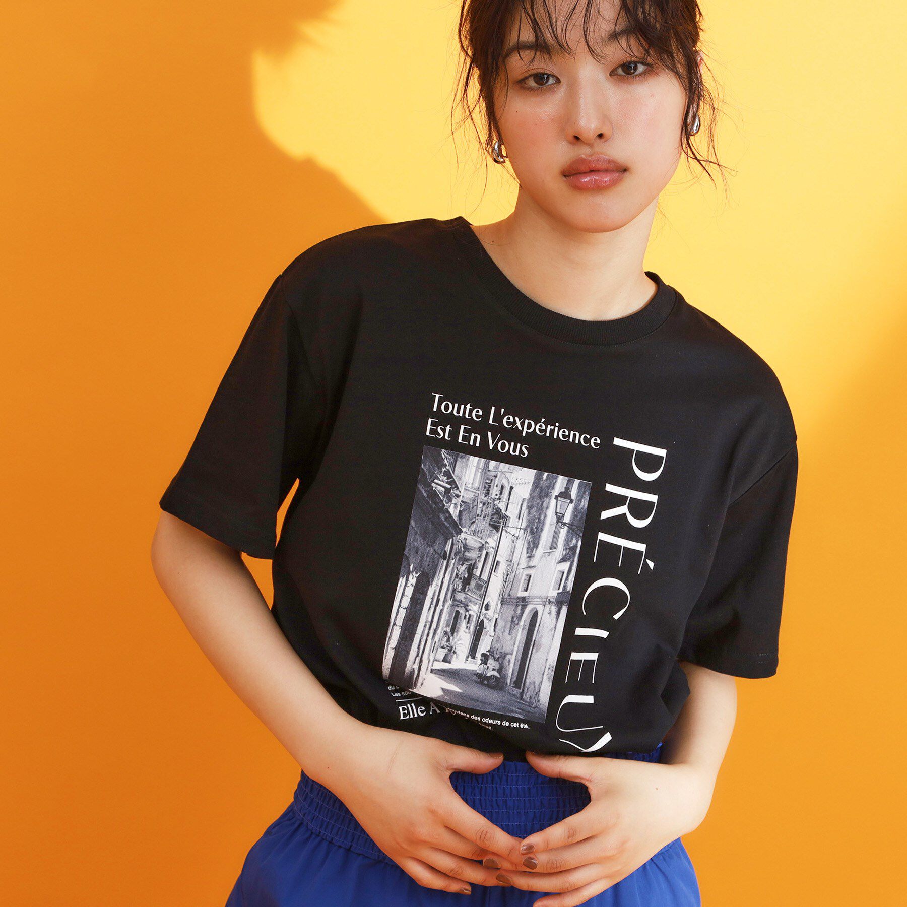 THE SHOP TK「フォトアソートTシャツ【接触冷感/UV/毛玉になりにくい/洗濯機OK】」|Tシャツ・カットソー|