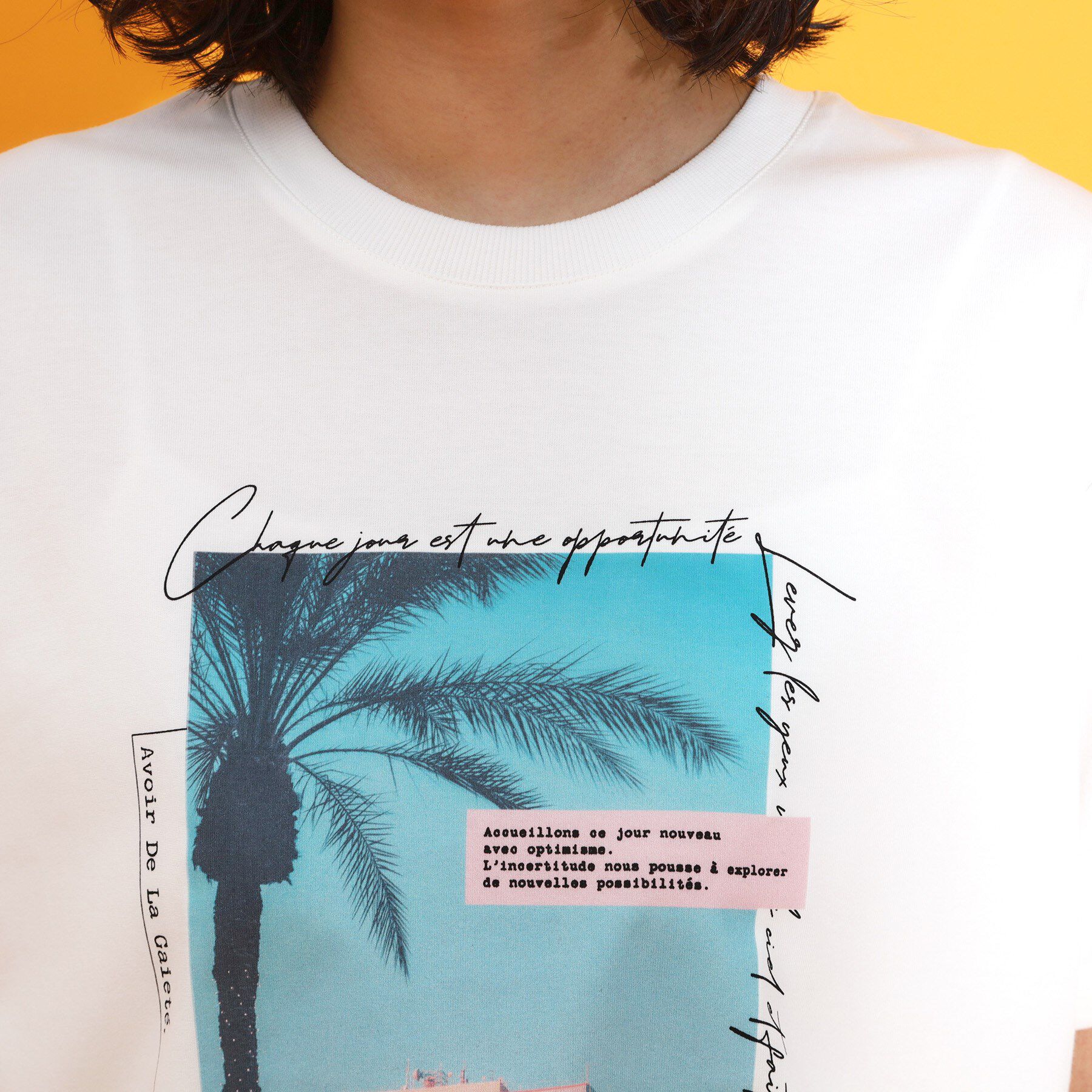 THE SHOP TK「フォトアソートTシャツ【接触冷感/UV/毛玉になりにくい/洗濯機OK】」|Tシャツ・カットソー|