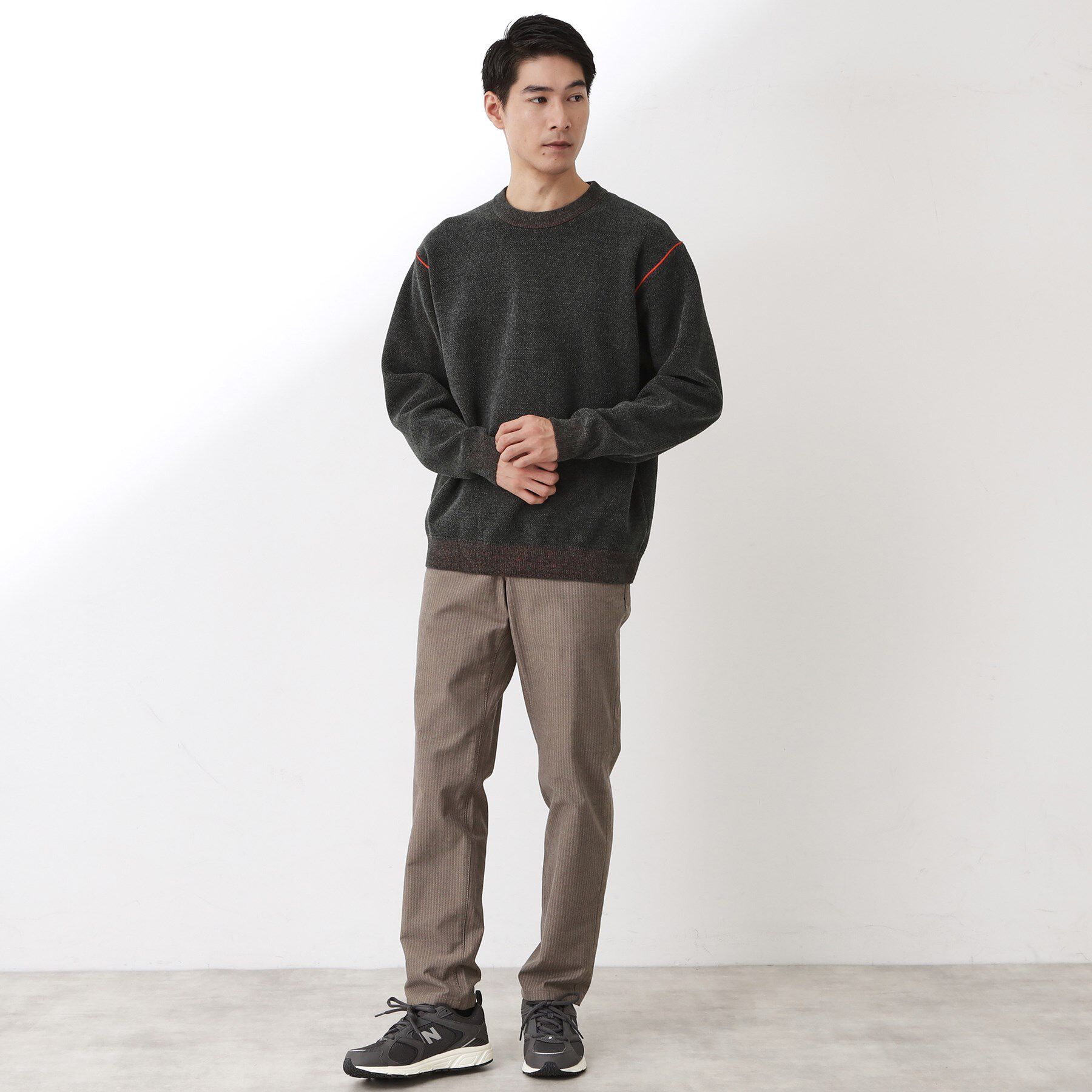 THE SHOP TK「【大人の上品カジュアルを叶える】ハグするニット 洗濯機OK／6色展開」|ニット・セーター|