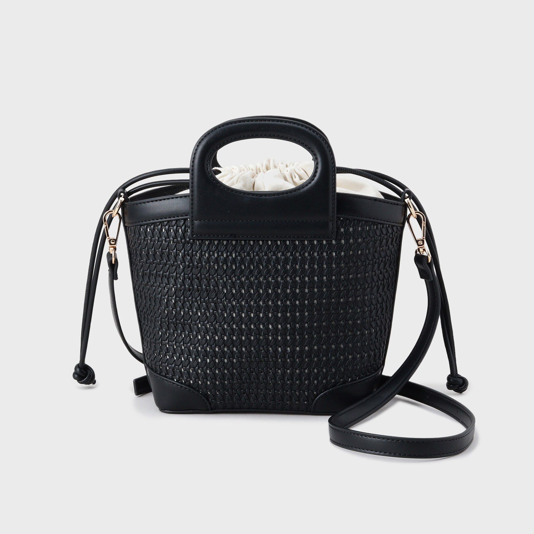 THE SHOP TK「合皮型押しメッシュショルダーバッグ」|ショルダー・メッセンジャー|