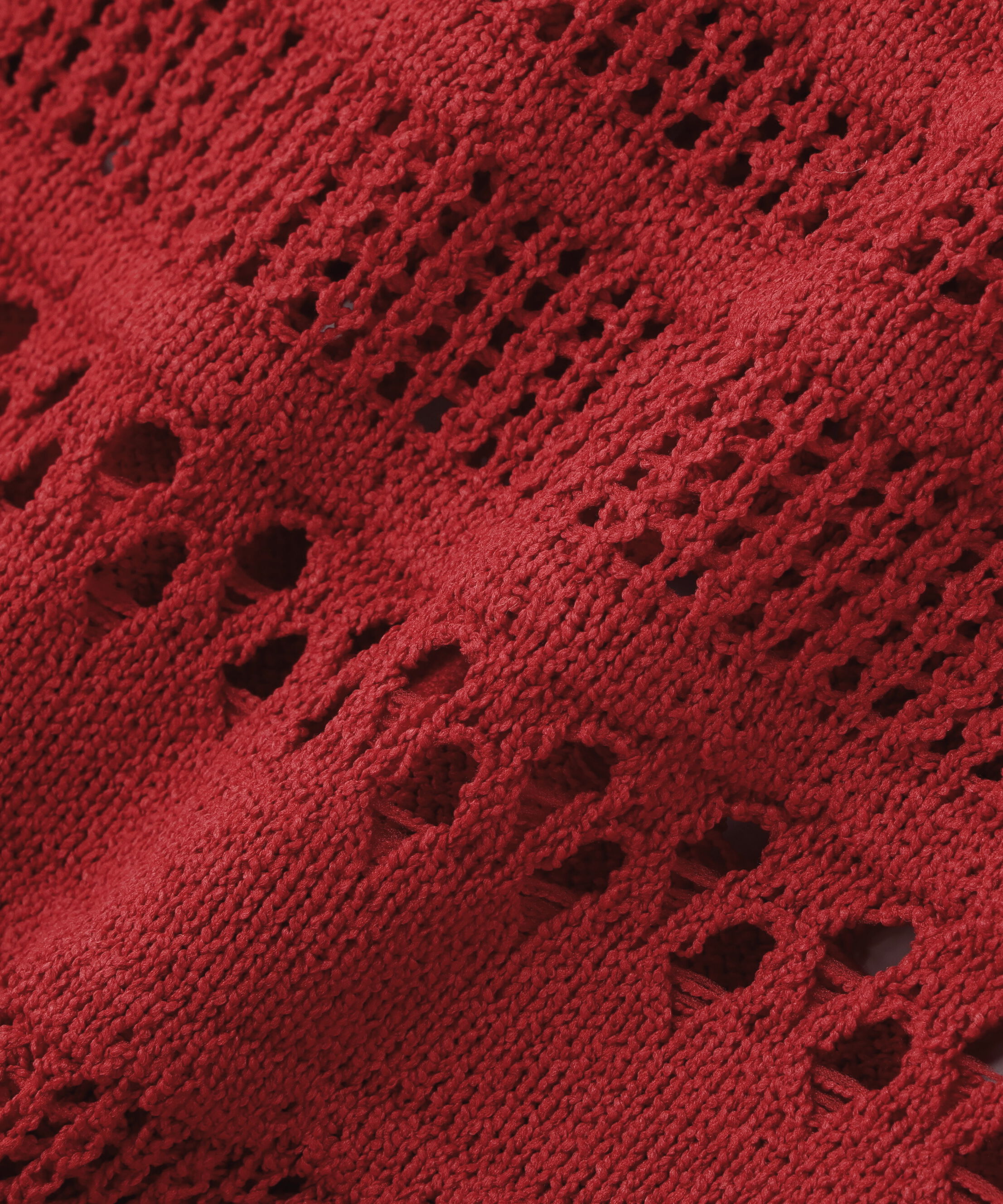  「透かし編みリボンスリーブニット」|ニット・セーター|