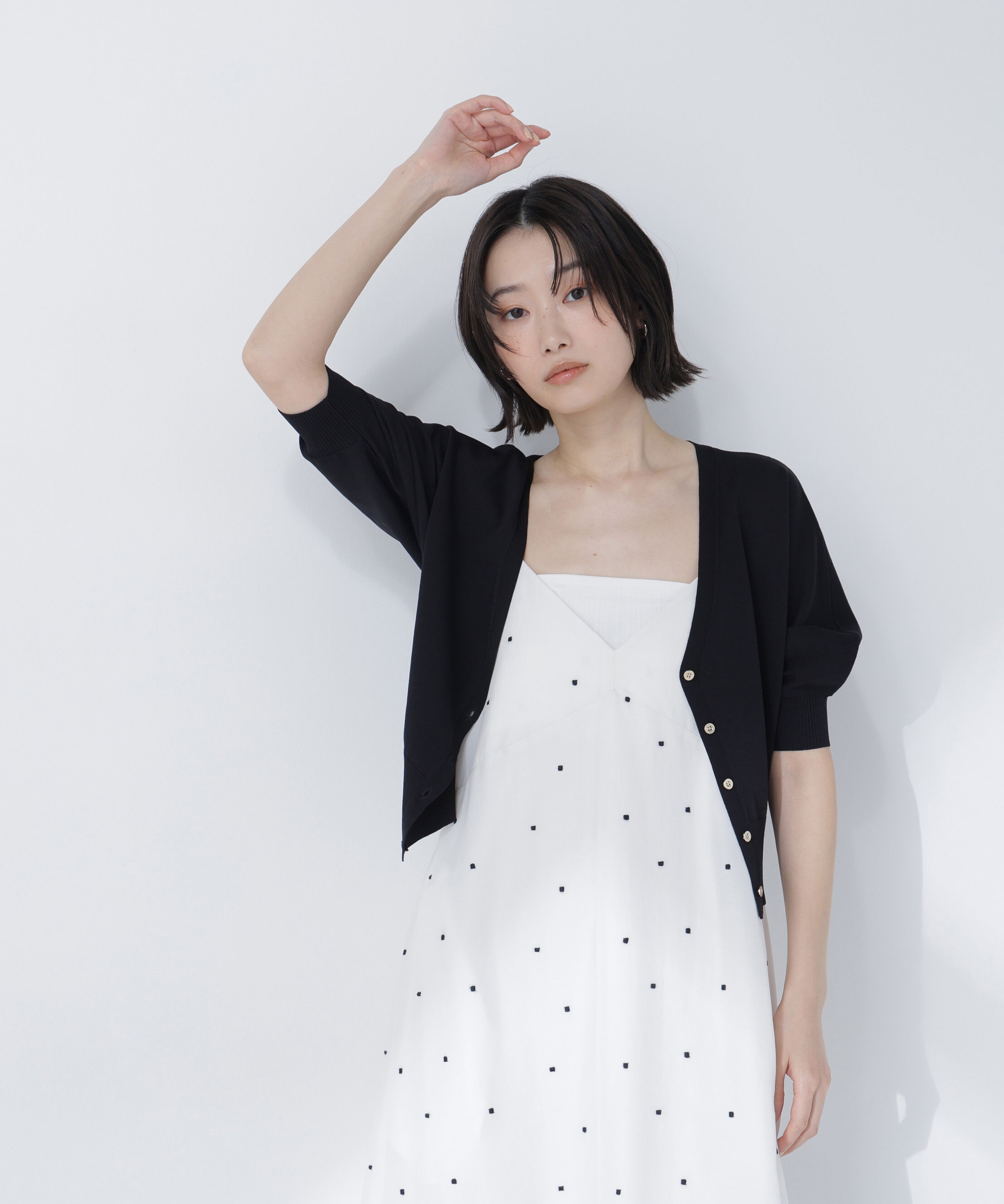  「ドルマンボレロカーディガン」|ニット・セーター|