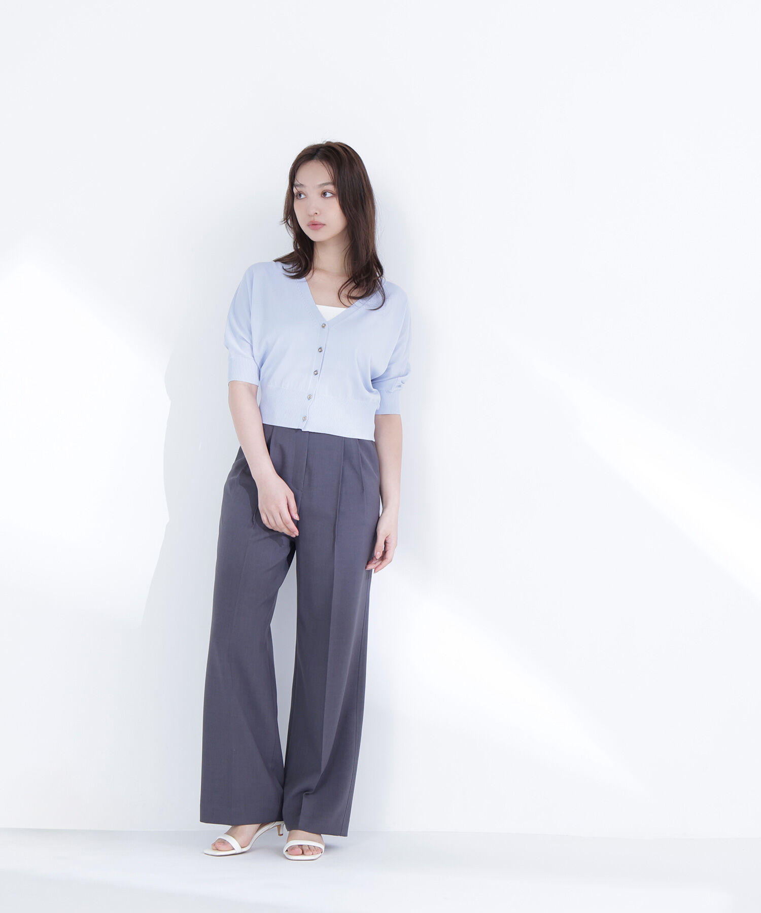  「ドルマンボレロカーディガン」|ニット・セーター|