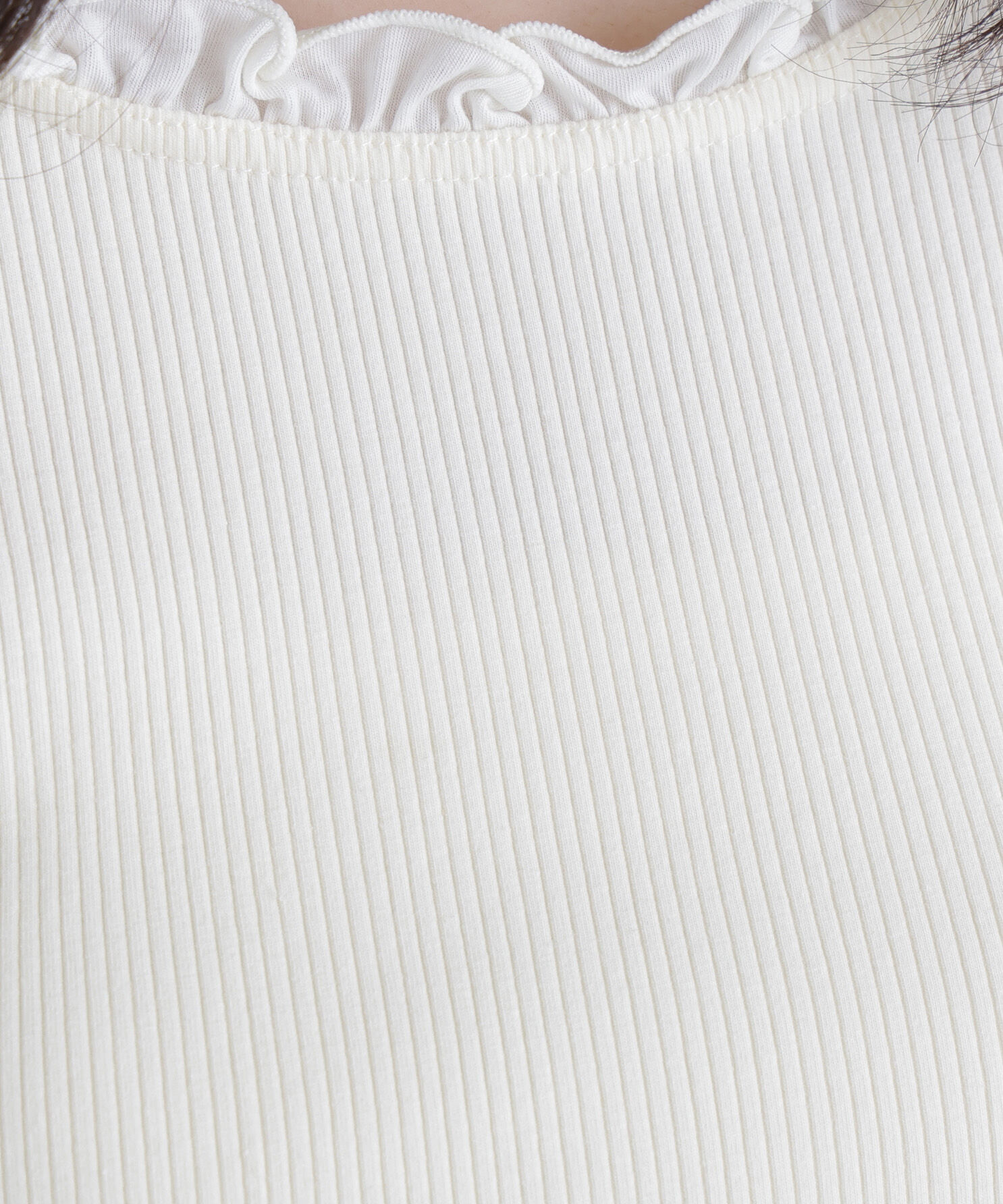  「フリルテレコカットソー」|Tシャツ・カットソー|