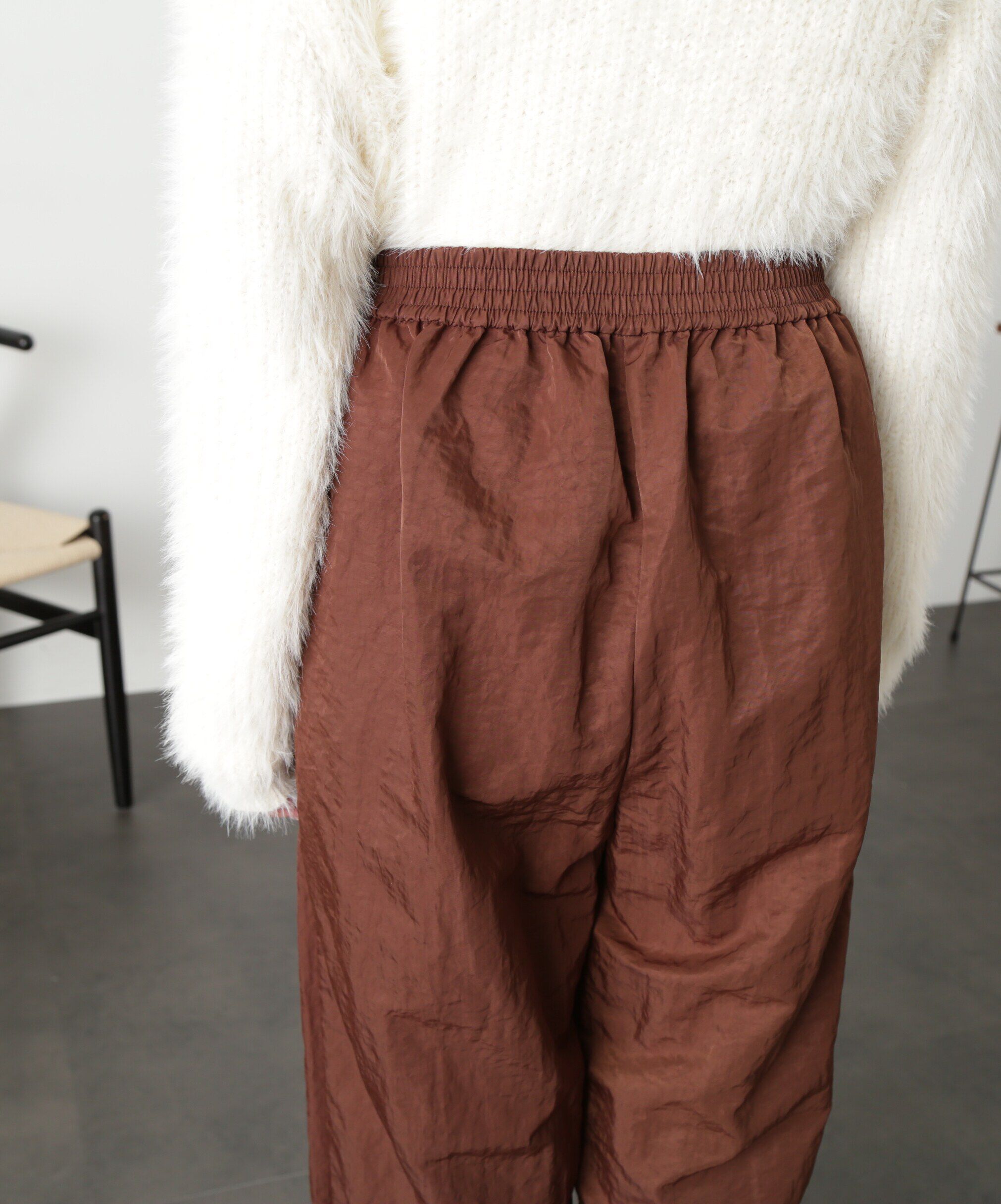  「裾ドロストイージーパンツ」|その他|