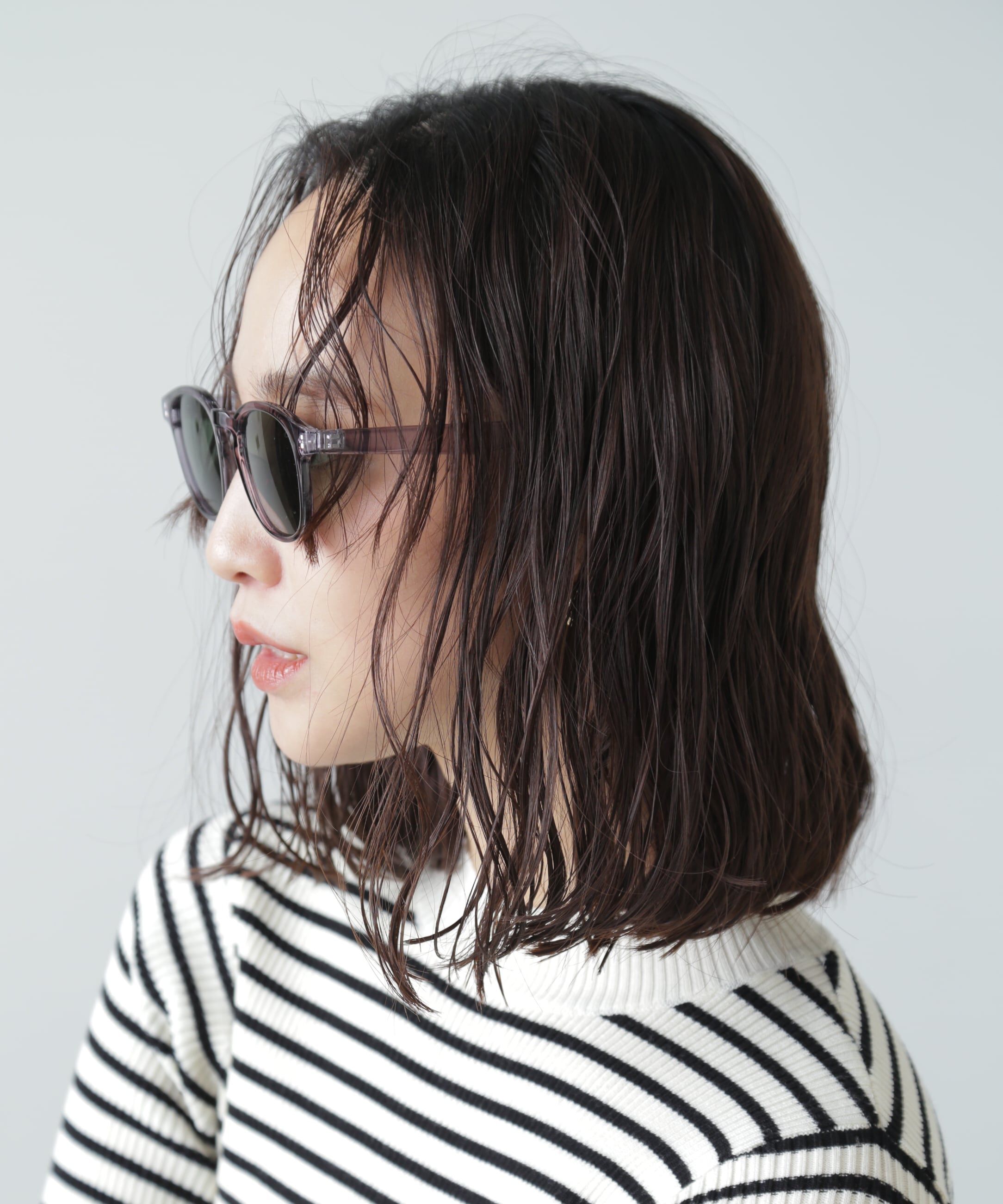  「クリアリムサングラス」|ハンカチ|