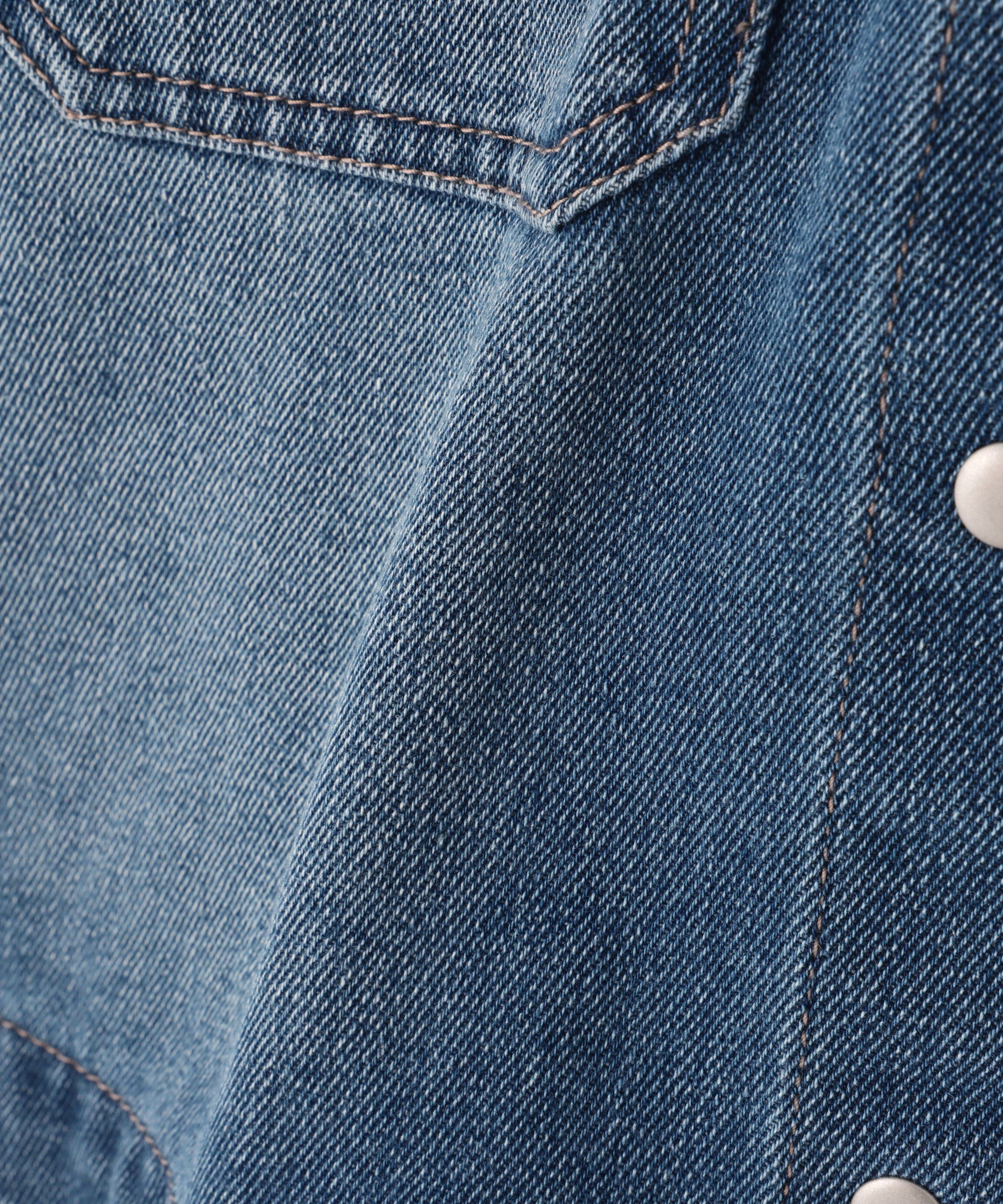  「フロントポケットショートシャツブルゾン」|ブルゾン・スタジャン|