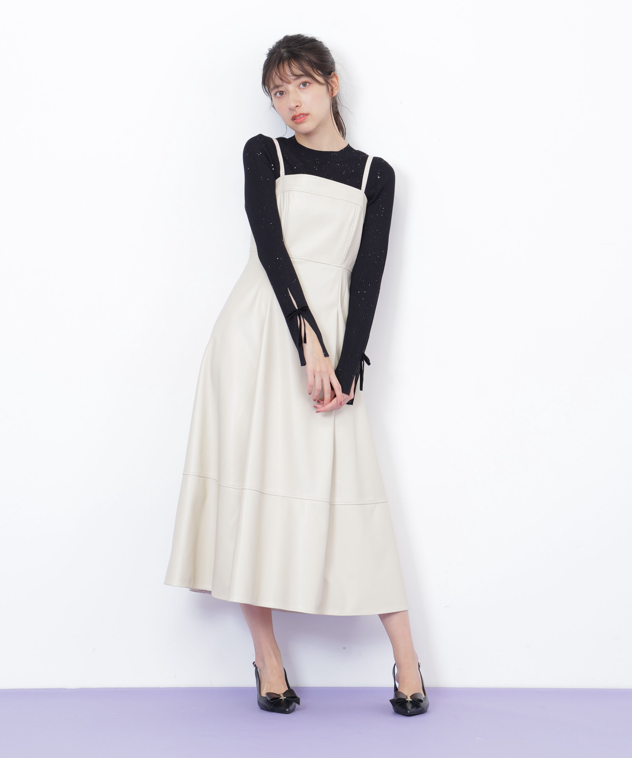  「バリエーションキャミワンピース」|ワンピース|