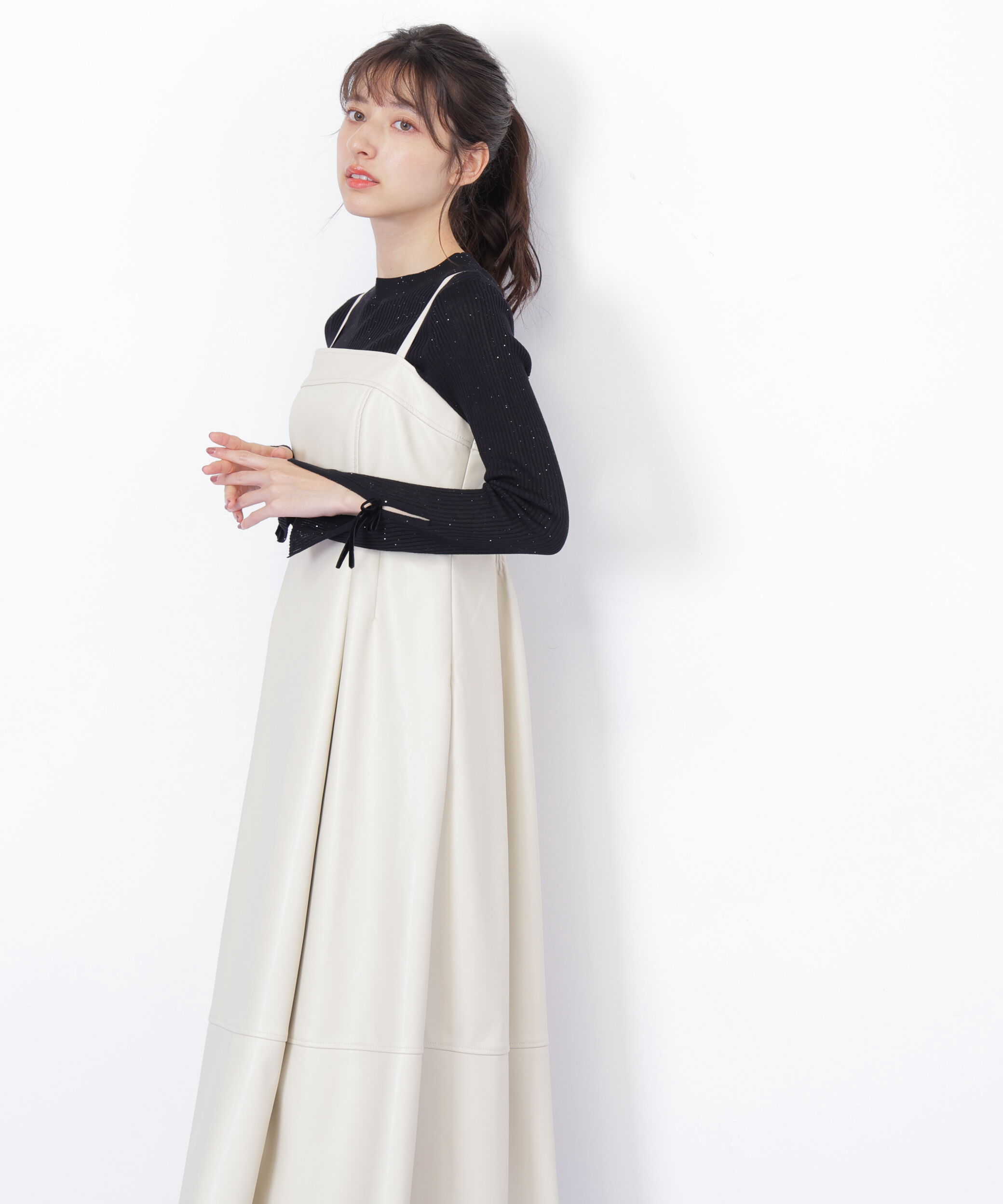  「バリエーションキャミワンピース」|ワンピース|