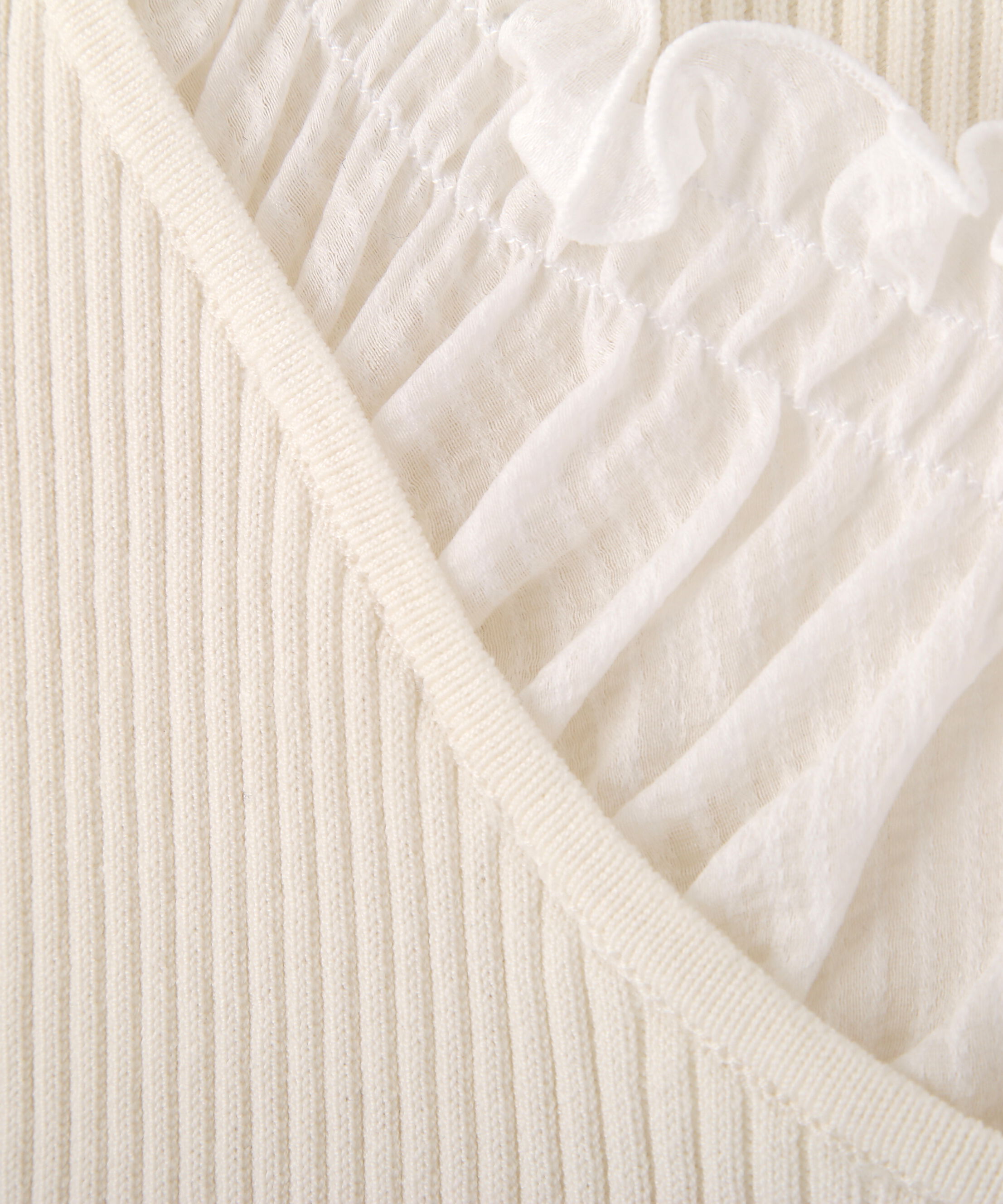  「フリルギャザーニット」|ニット・セーター|