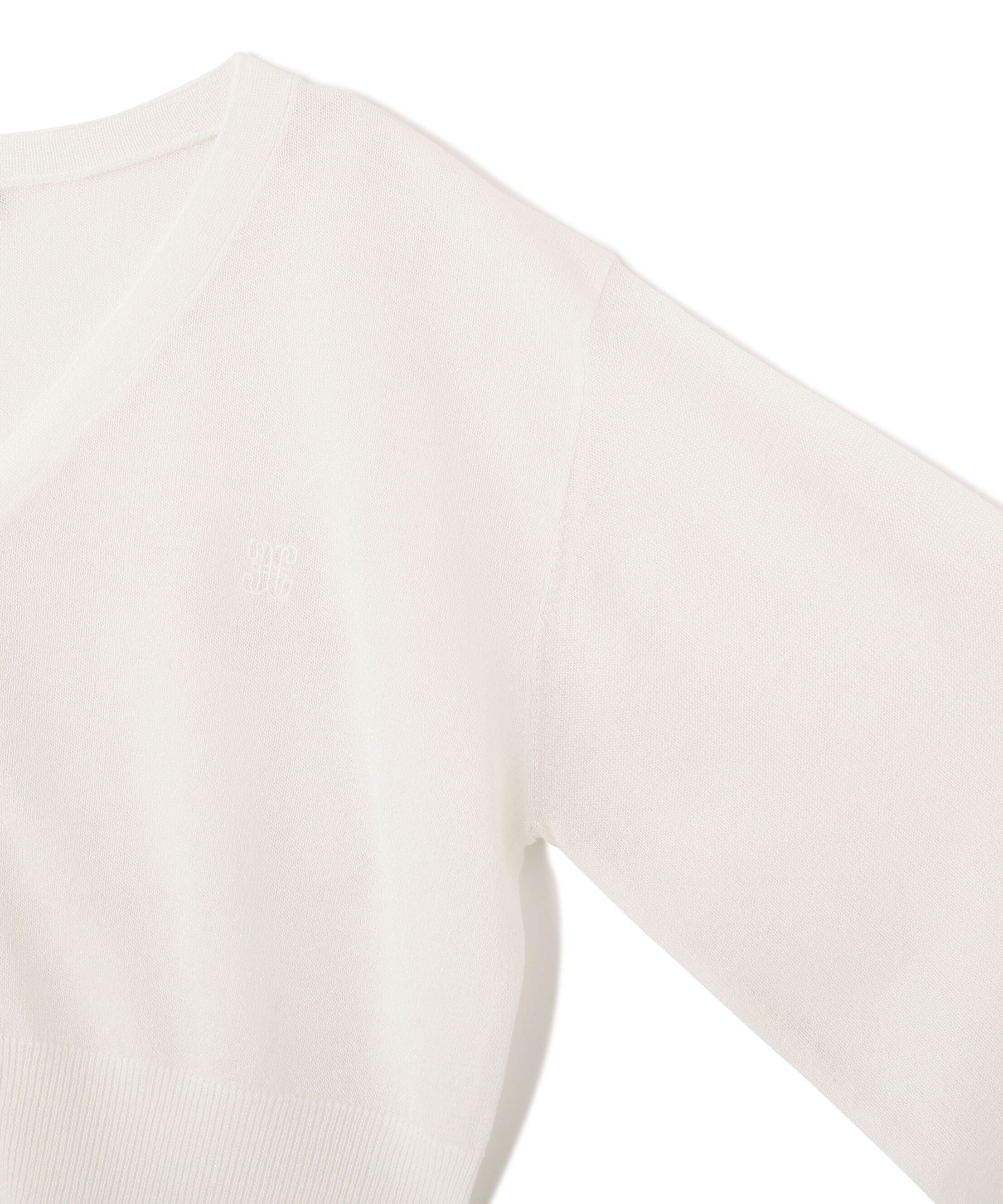  「シャイニーシアーカーディガン」|ニット・セーター|