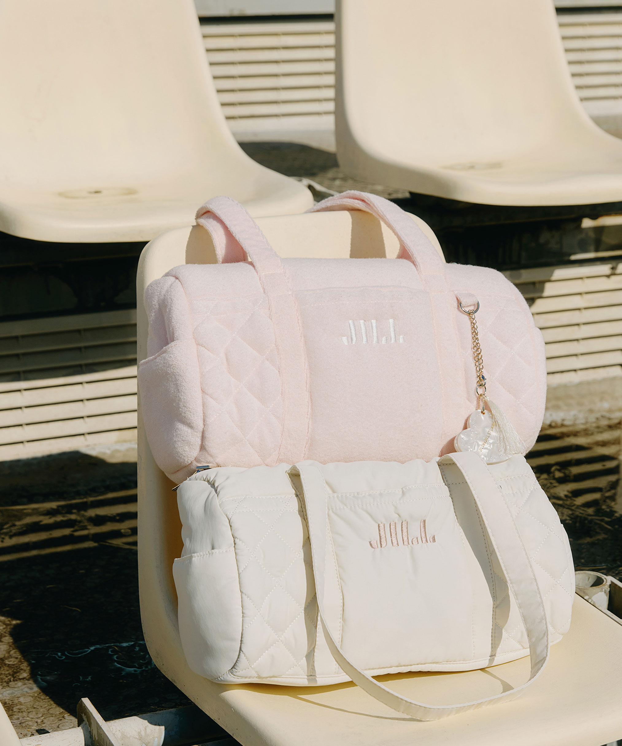  「キルティングボストン」|その他|ホワイト