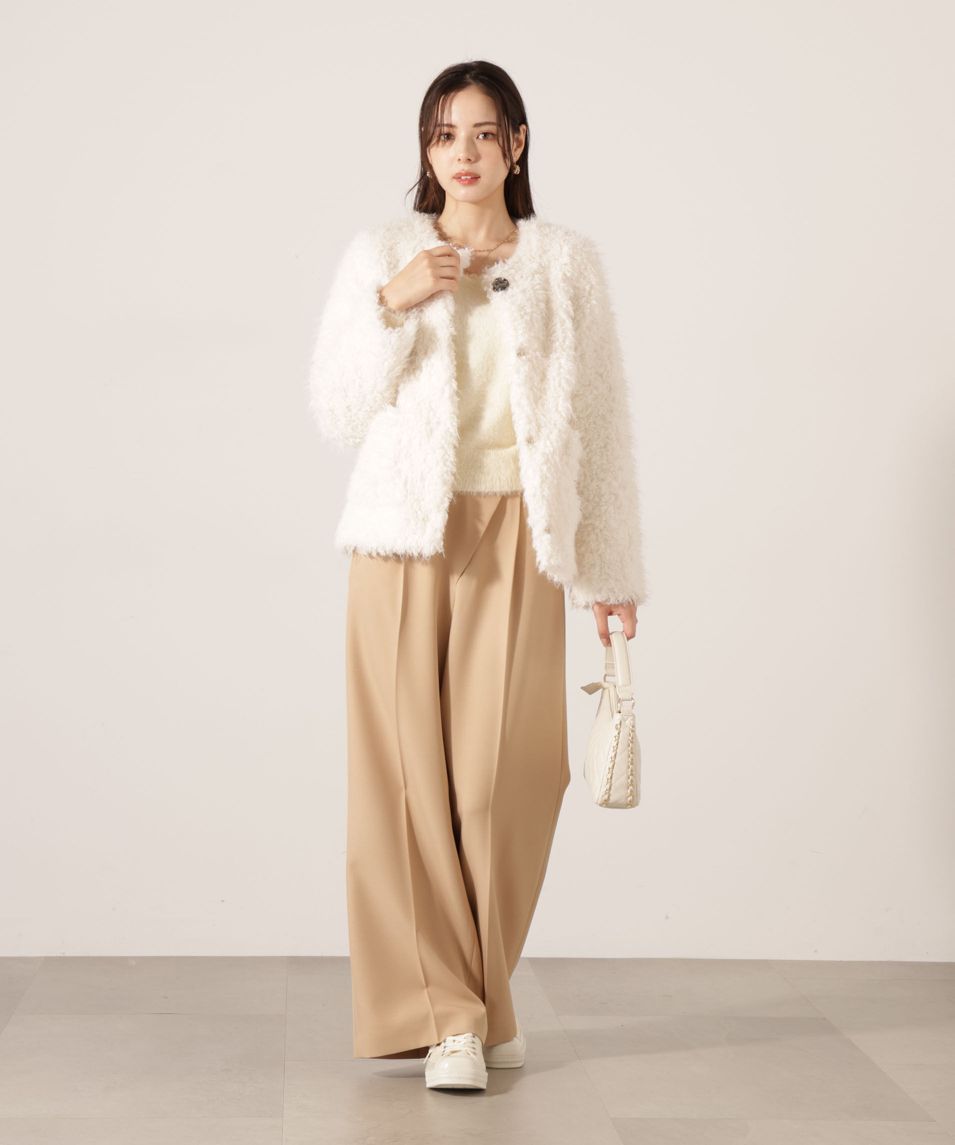 PROPORTION BODY DRESSING「ラムファー風ブルゾン 25AW」|ブルゾン・スタジャン|