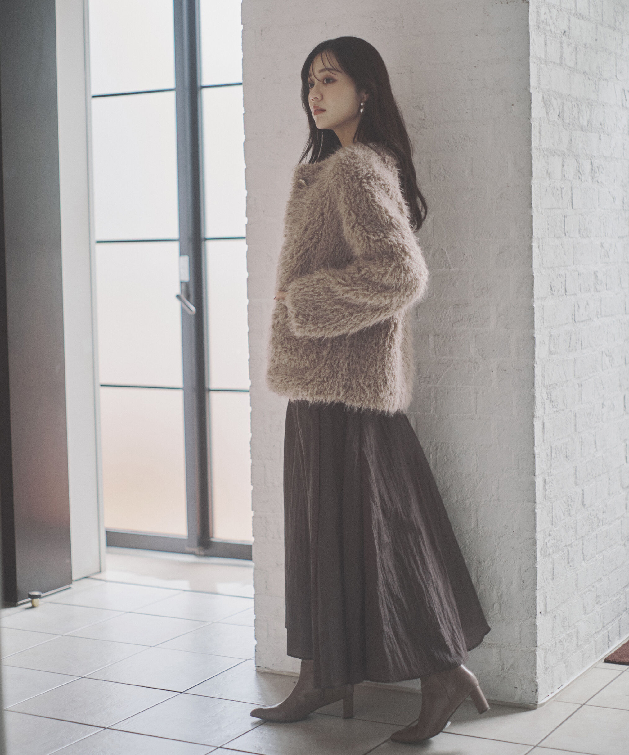 PROPORTION BODY DRESSING「ラムファー風ブルゾン 25AW」|ブルゾン・スタジャン|