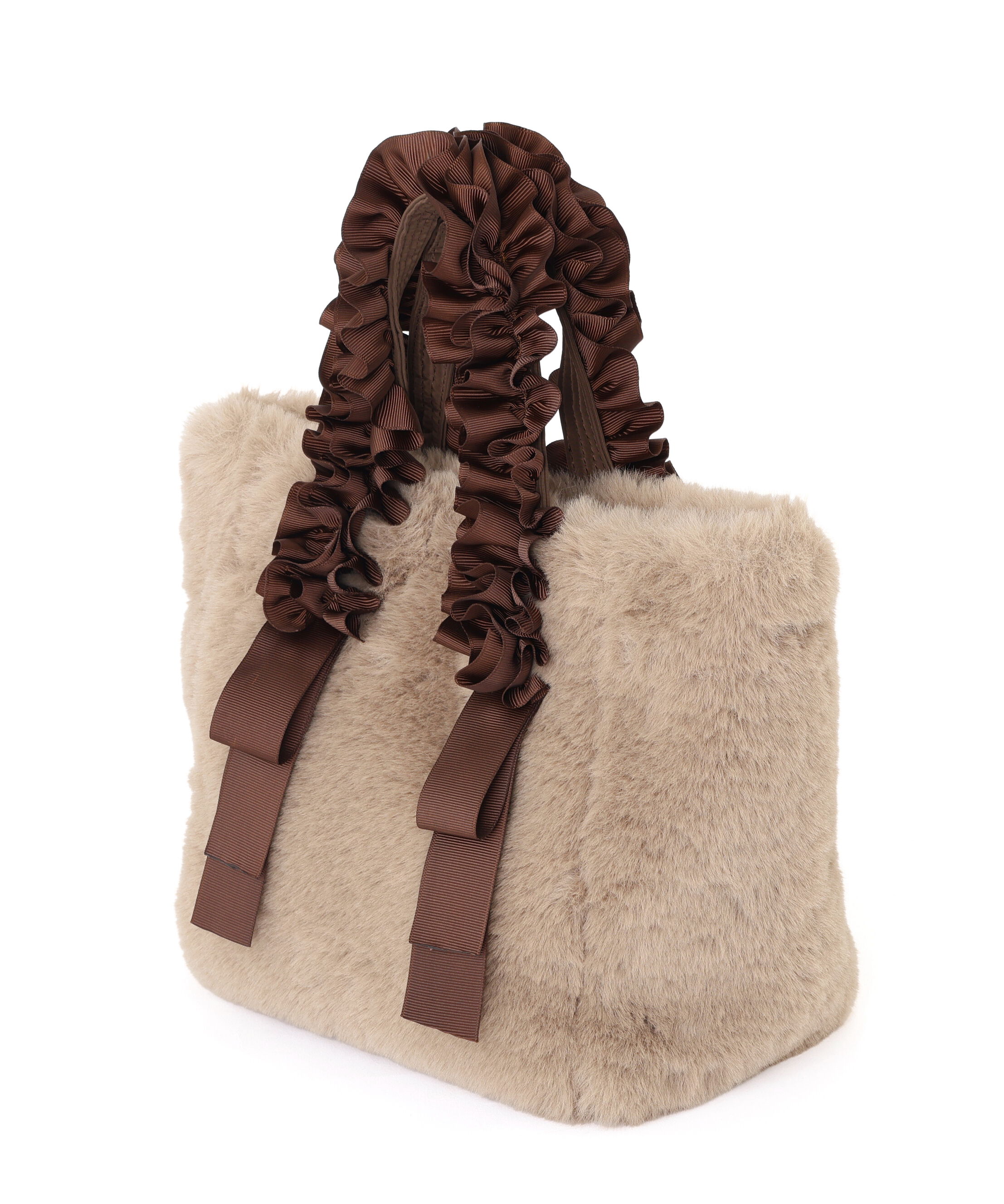 PROPORTION BODY DRESSING「フリルハンドルフェイクファートートバッグ」|その他|