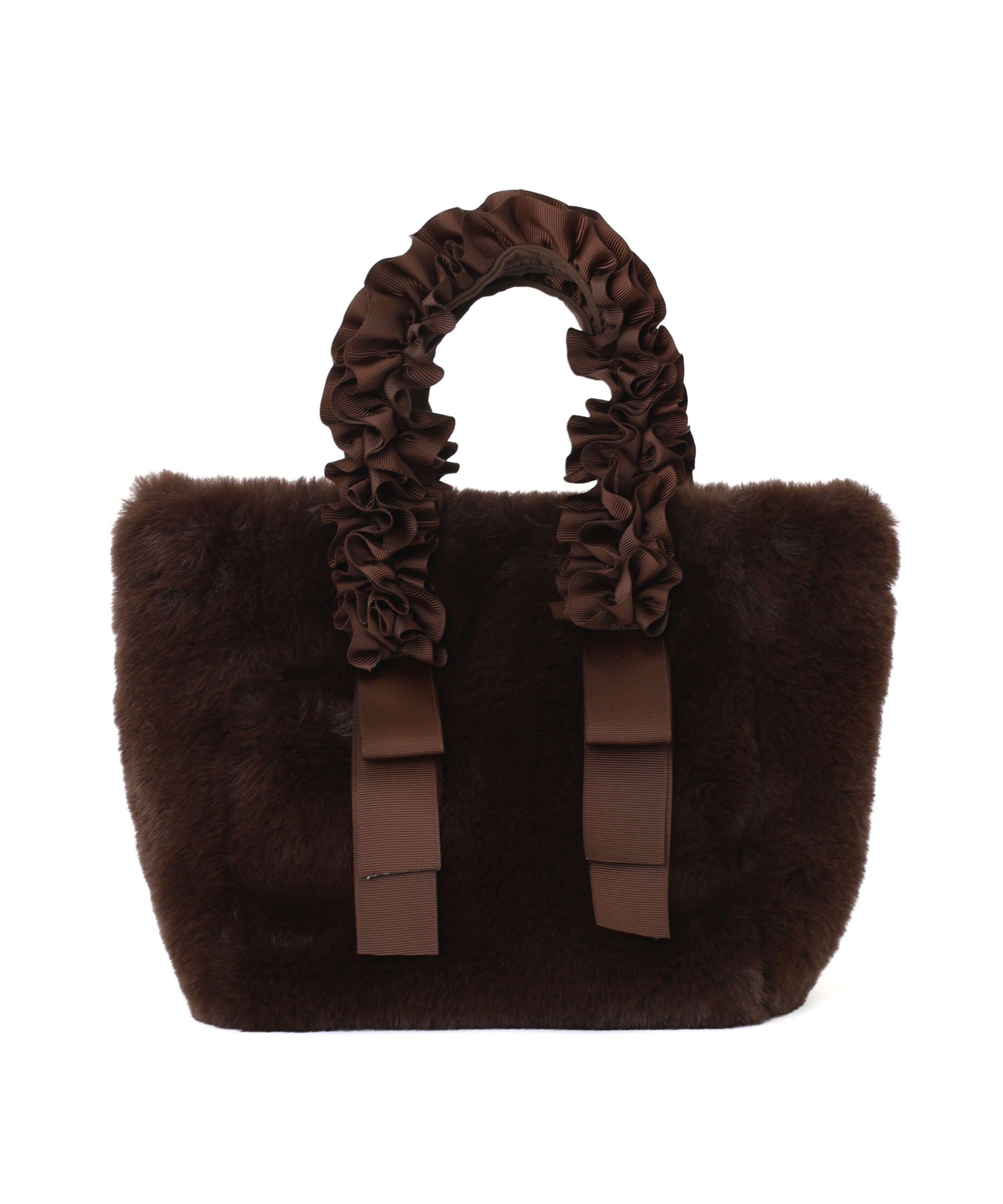 PROPORTION BODY DRESSING「フリルハンドルフェイクファートートバッグ」|その他|