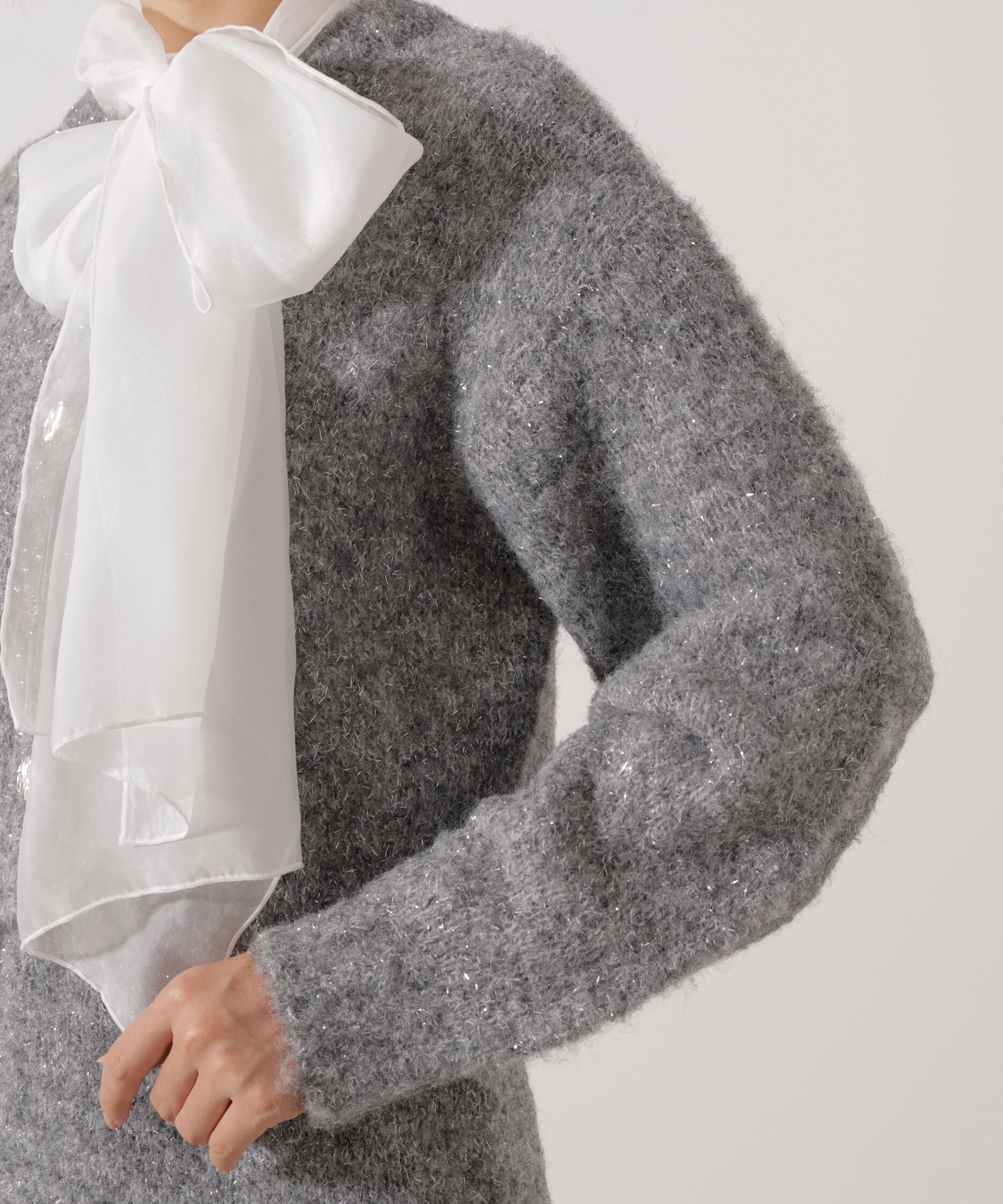 PROPORTION BODY DRESSING「《EDIT COLOGNE》サイドリボンニットSETUP」|ワンピース|