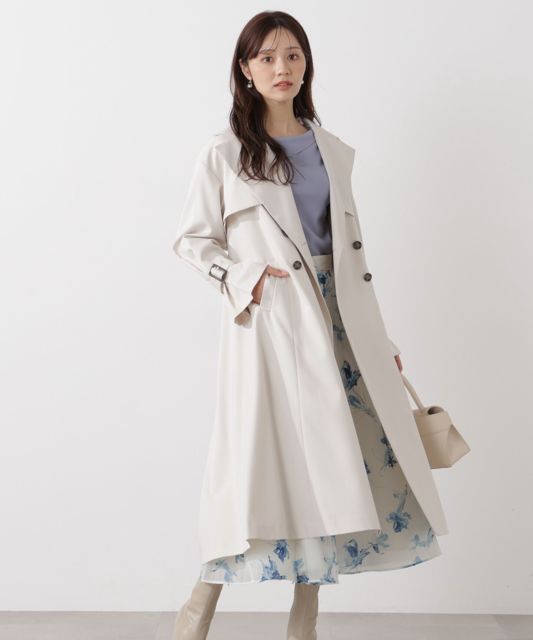 PROPORTION BODY DRESSING「＜防シワ/花粉リリース＞ベーシックトレンチコート」|その他|