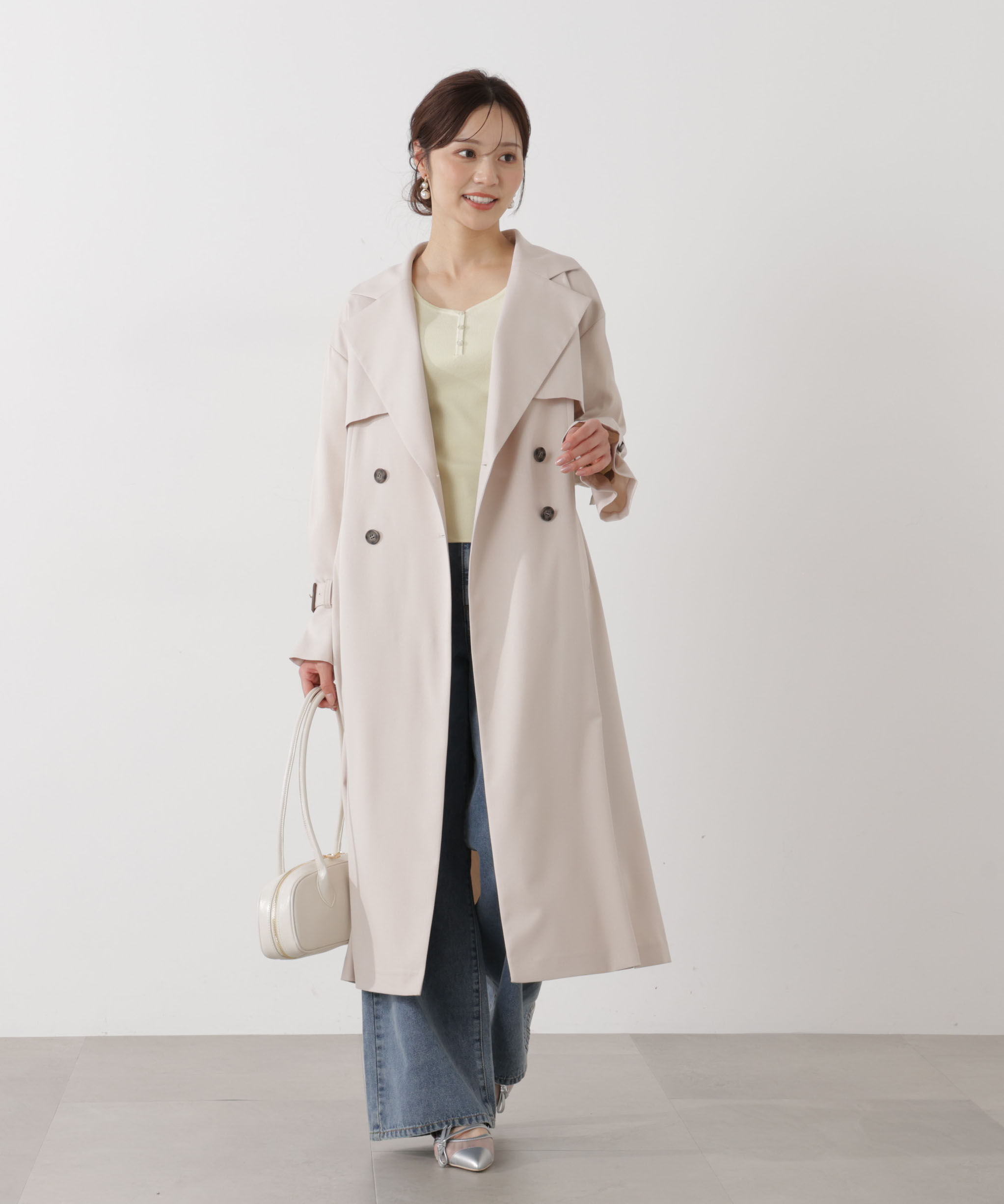 PROPORTION BODY DRESSING「＜防シワ/花粉リリース＞ベーシックトレンチコート」|その他|