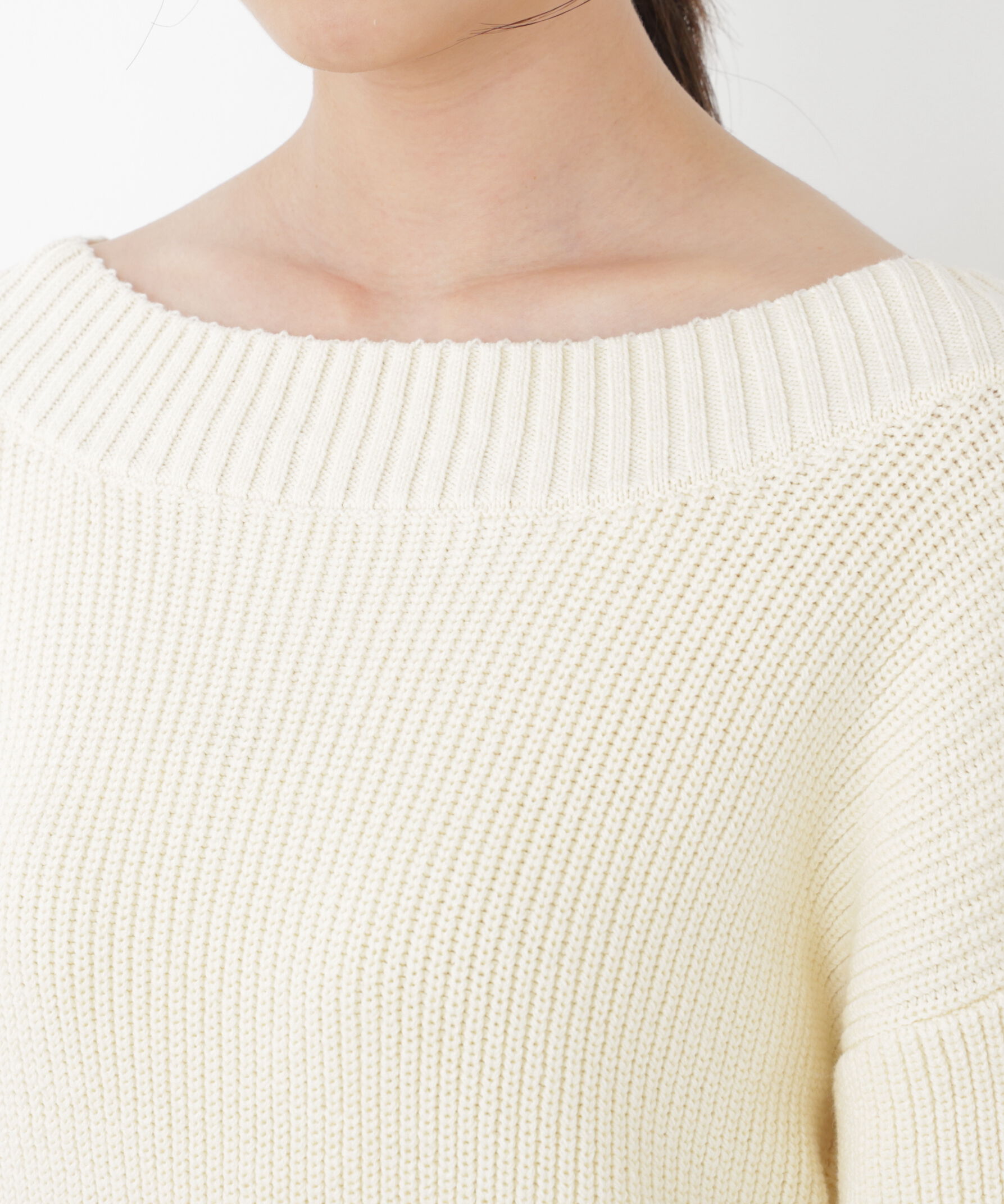 PROPORTION BODY DRESSING「《EDIT COLOGNE》スプリングレースレイヤード風ニットワンピース　26SS」|ワンピース|