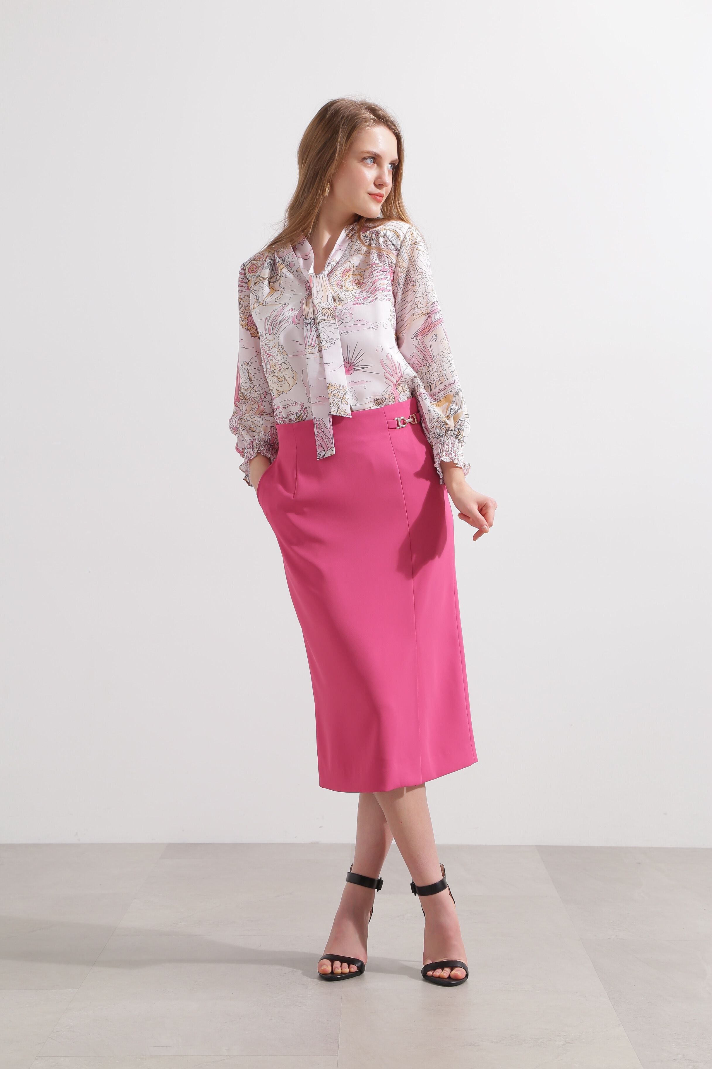  「◆メタルチャームタイトスカート」|スカート|