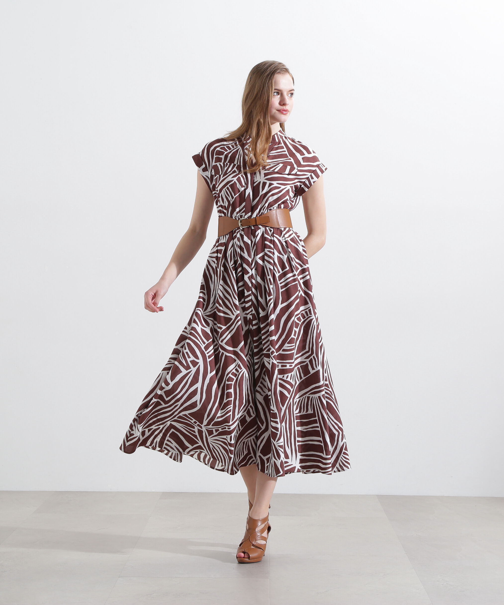  「◆アニマルプリントワンピース」|ワンピース|