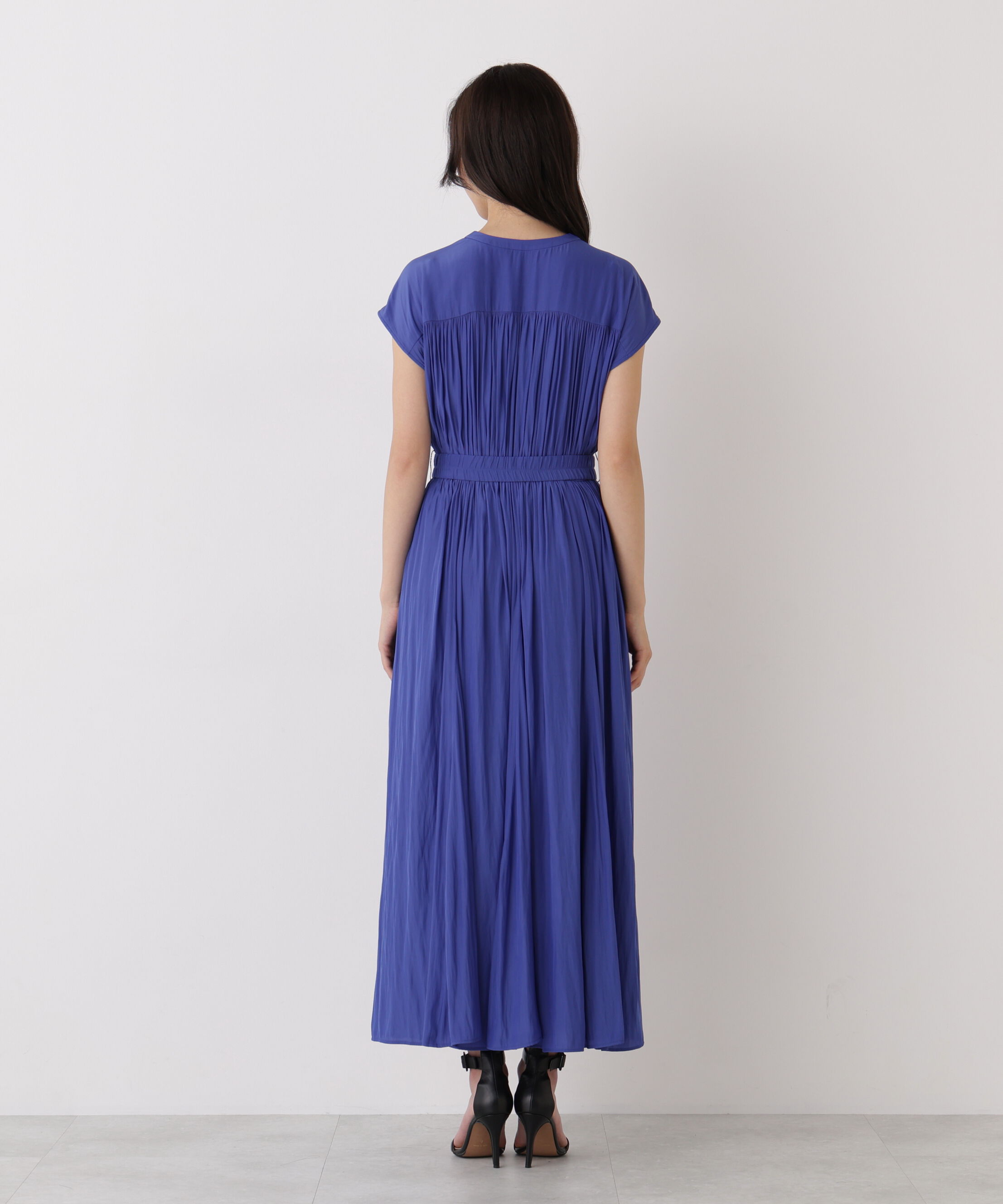  「カッセンロングフレアワンピース」|ワンピース|