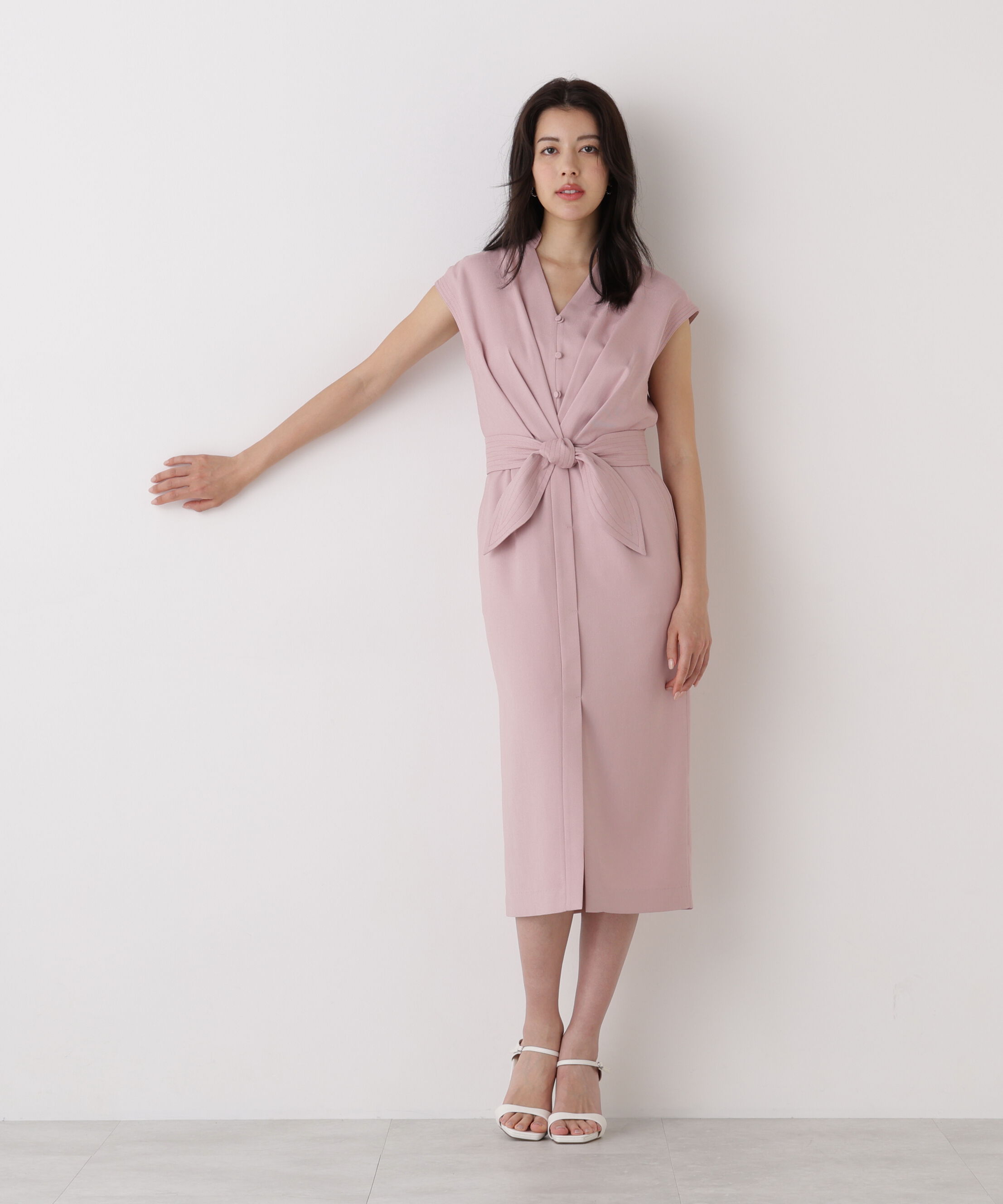  「ウエストタックワンピース」|ワンピース|