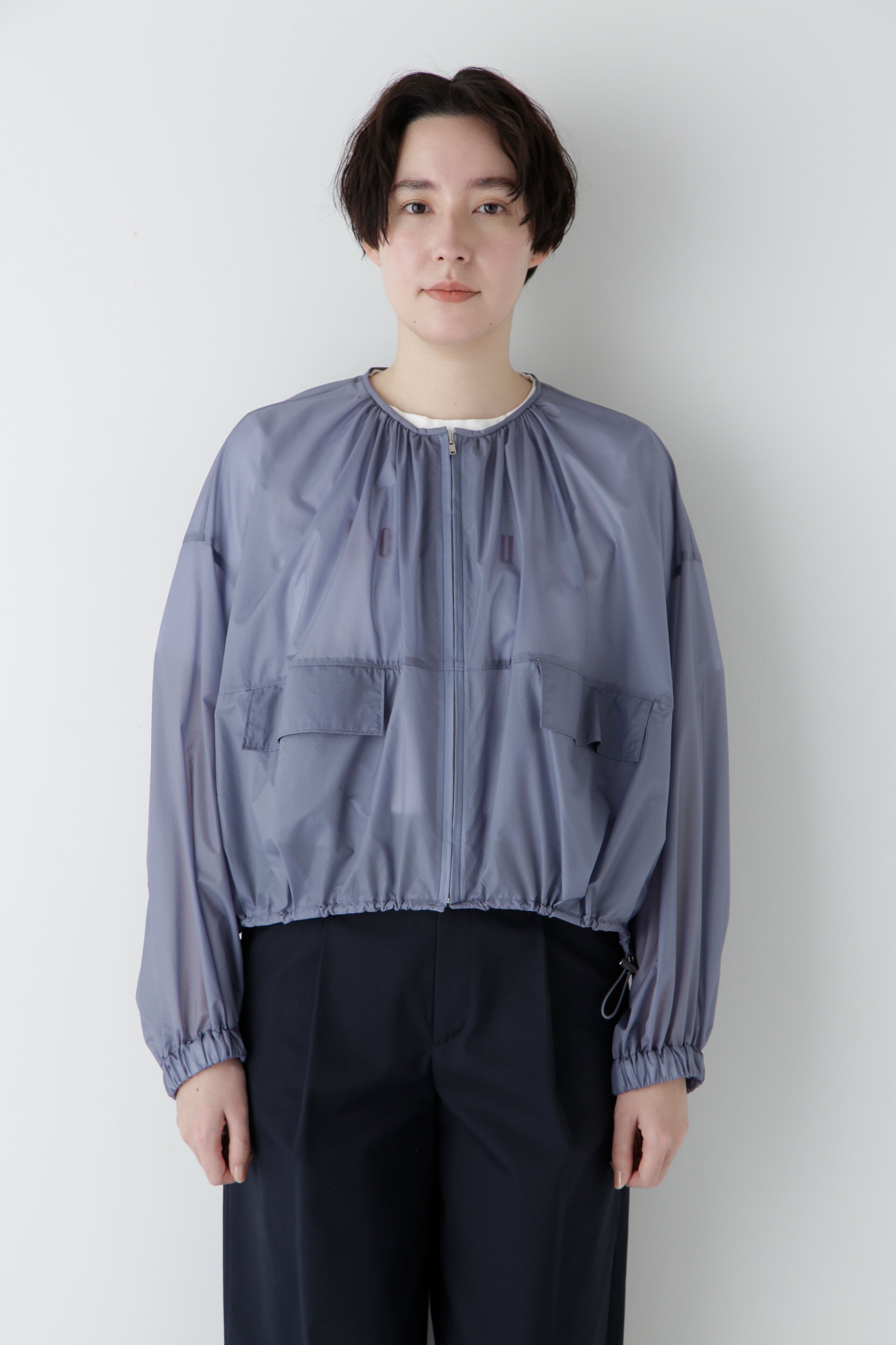  「◆【撥水】ライトタフタブルゾン」|ブルゾン・スタジャン|