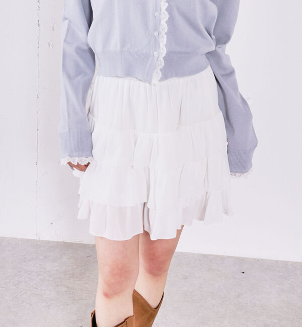 archives「ドットフリルティアードミニＳＫ」|スカート|