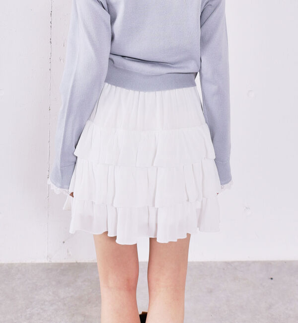 archives「ドットフリルティアードミニＳＫ」|スカート|