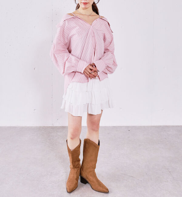 archives「ドットフリルティアードミニＳＫ」|スカート|