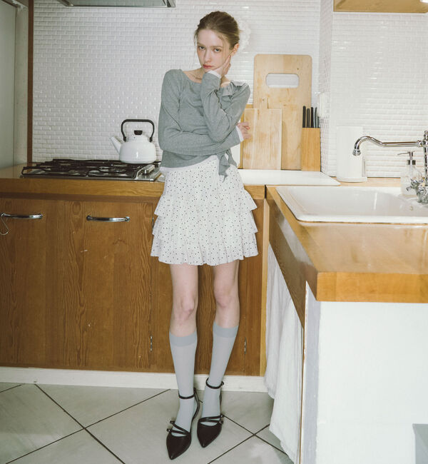 archives「ドットフリルティアードミニＳＫ」|スカート|