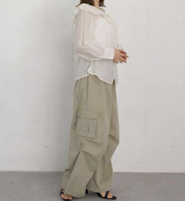 archives「シアーストライプオフショルＢＬ」|シャツ・ブラウス|