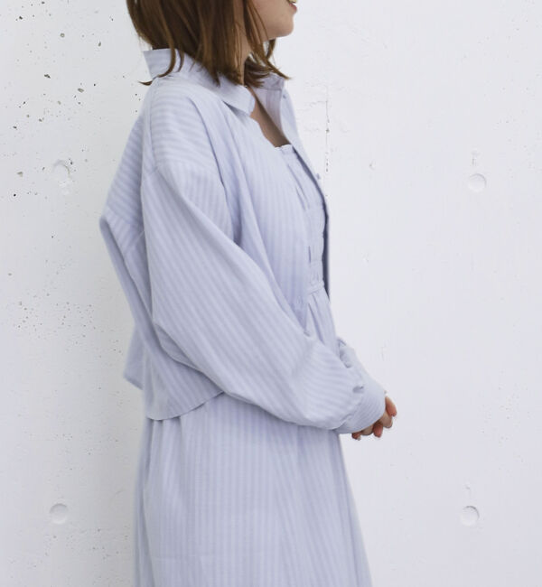 archives「ショートシャツ&times;シャーリングキャミワンピースＳＥＴ」|ワンピース|