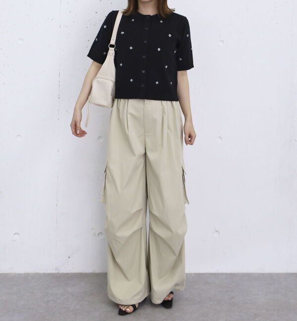 archives「スパンコール刺繍ニットカーディガン」|カーディガン|