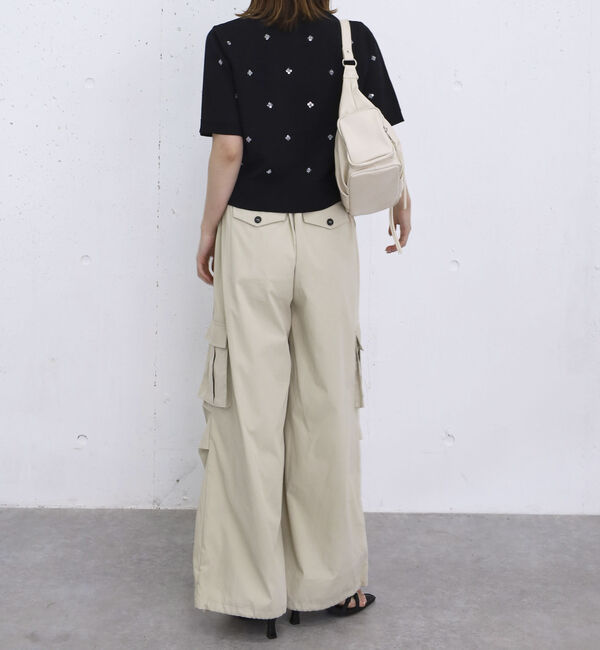 archives「スパンコール刺繍ニットカーディガン」|カーディガン|