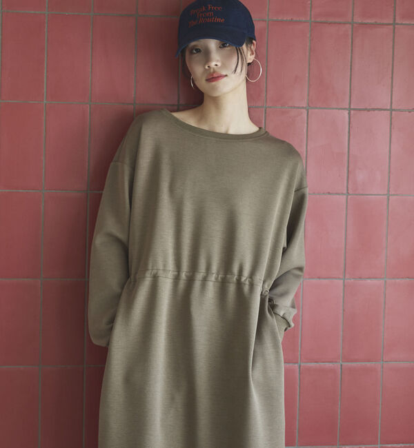 Doux archives「ウエストドロストカットワンピース」|ワンピース|