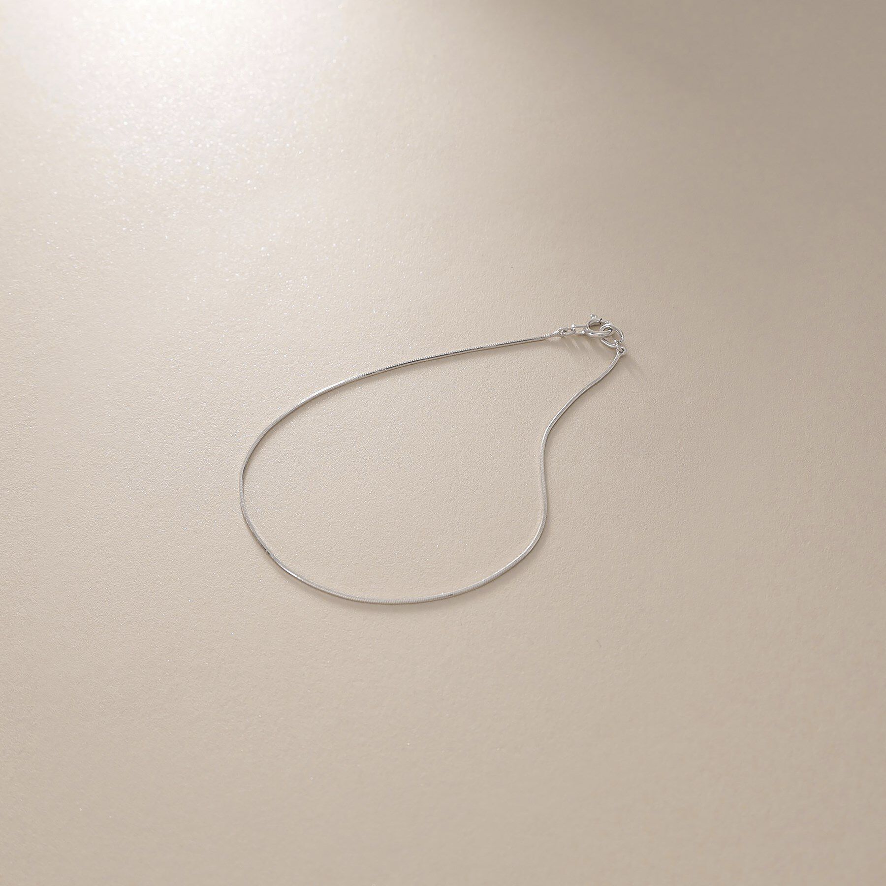 COCOSHNIK「K10コンパクトチェーン ブレスレット WG」|ブレスレット・バングル|