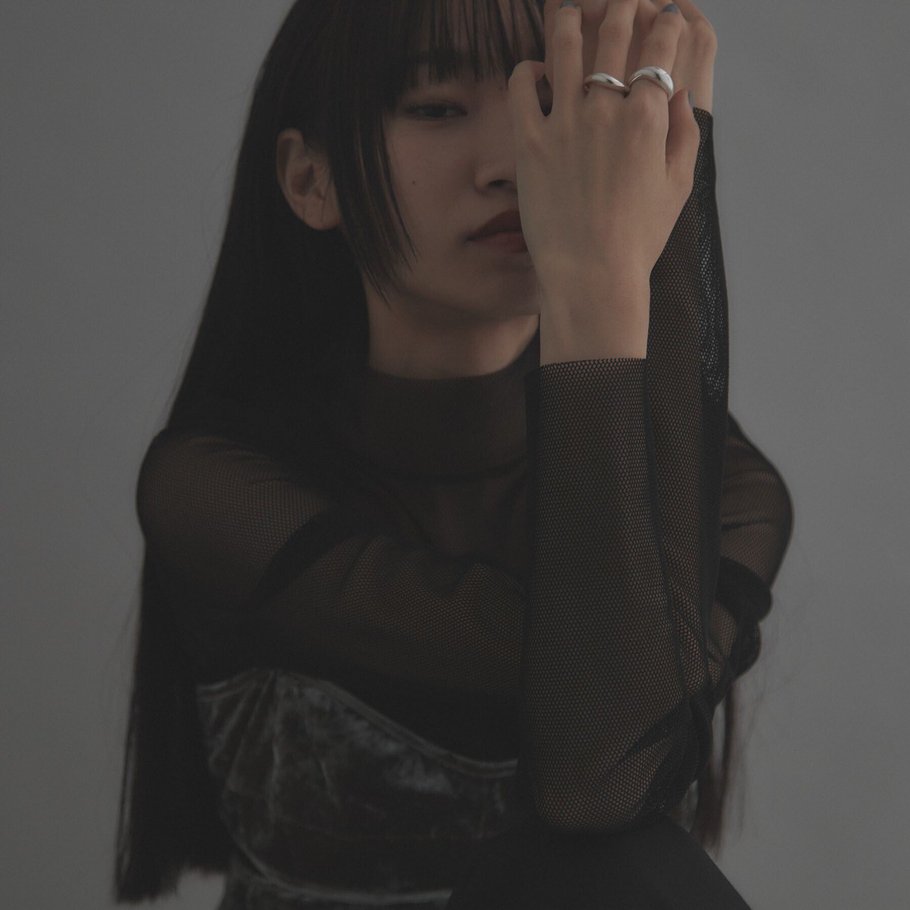 COCOSHNIK ONKITSCH「シルバー【サステナブル】ニュアンススタックリング」|リング|