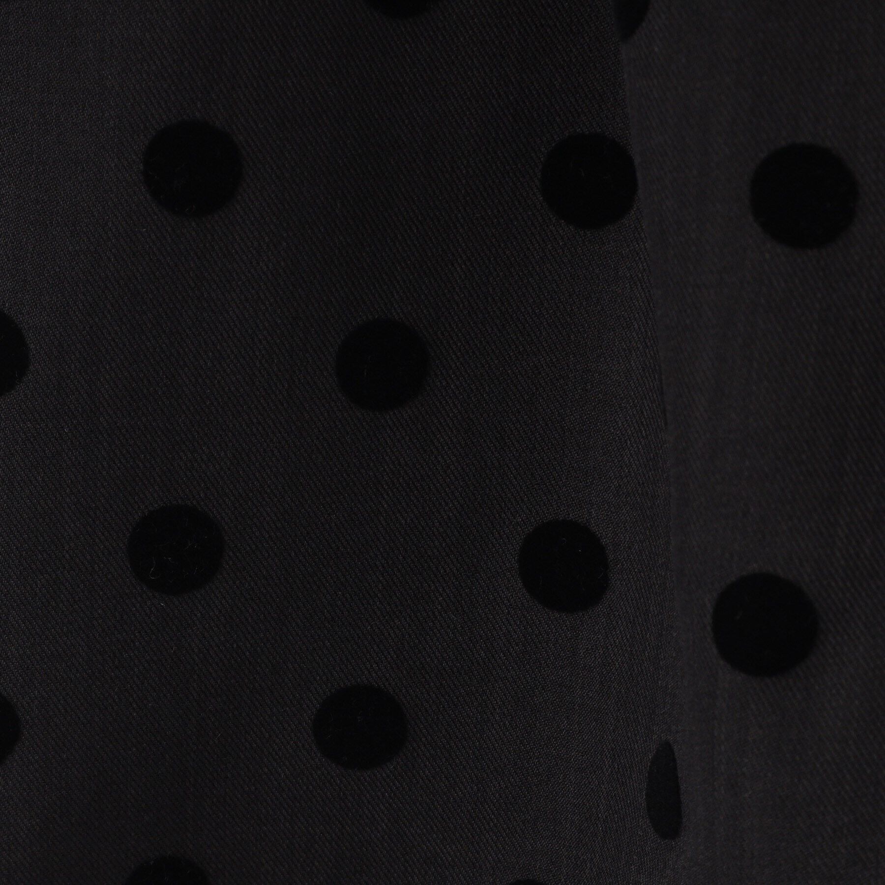 SHOO･LA･RUE「【100-140cm/プチセレ/セットアップ可】フロッキードットショートパンツ」|キュロット|